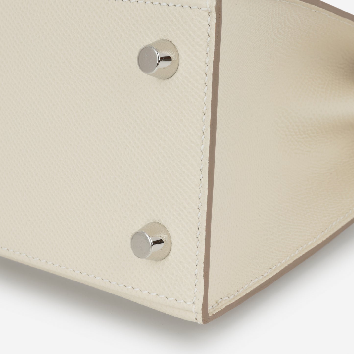 Hermès Kelly 25 - Craie Epsom | Palladium Hardware