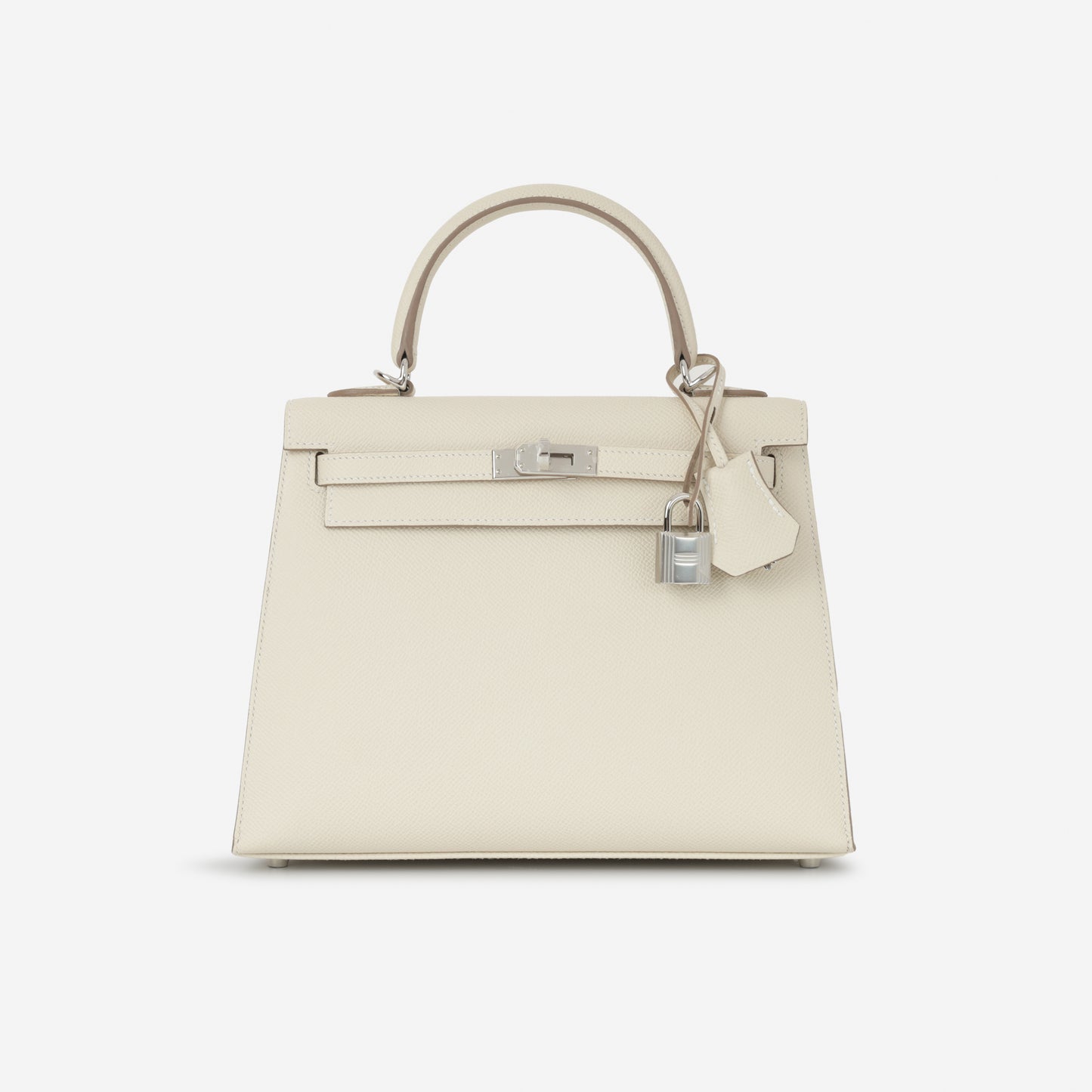 Hermès Kelly 25 - Craie Epsom | Palladium Hardware