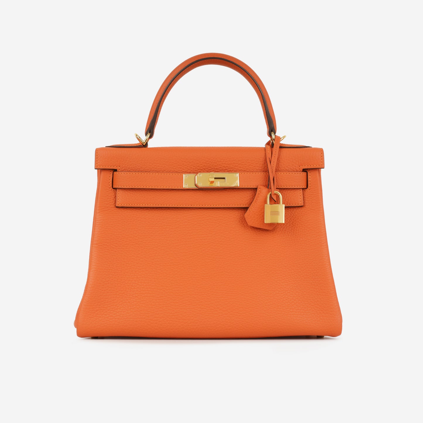 Hermès Kelly 28 - Feu Clemence | Gold Hardware