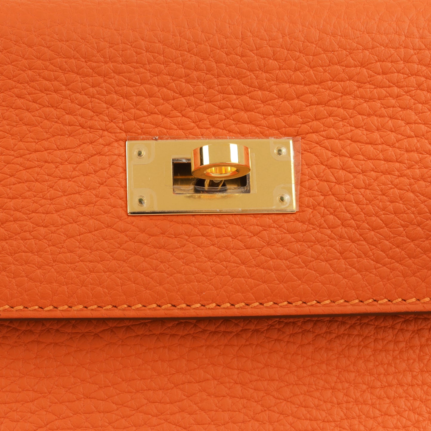 Hermès Kelly 28 - Feu Clemence | Gold Hardware