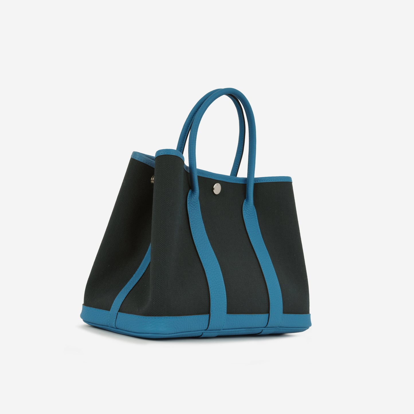 Hermès Garden Party 30 - Bleu Ocean Canvas / Bleu Zanzibar Negonda | Palladium Hardware