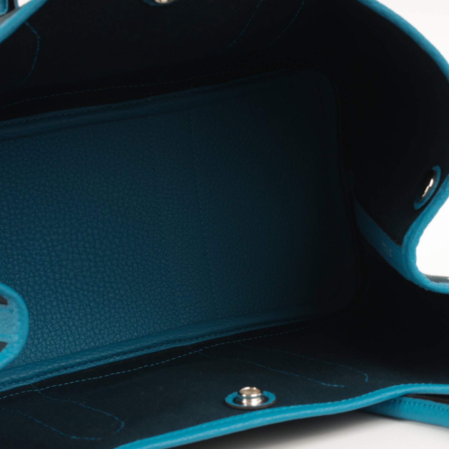 Hermès Garden Party 30 - Bleu Ocean Canvas / Bleu Zanzibar Negonda | Palladium Hardware