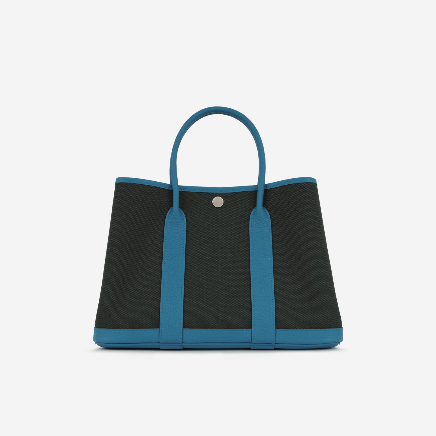 Hermès Garden Party 30 - Bleu Ocean Canvas / Bleu Zanzibar Negonda | Palladium Hardware