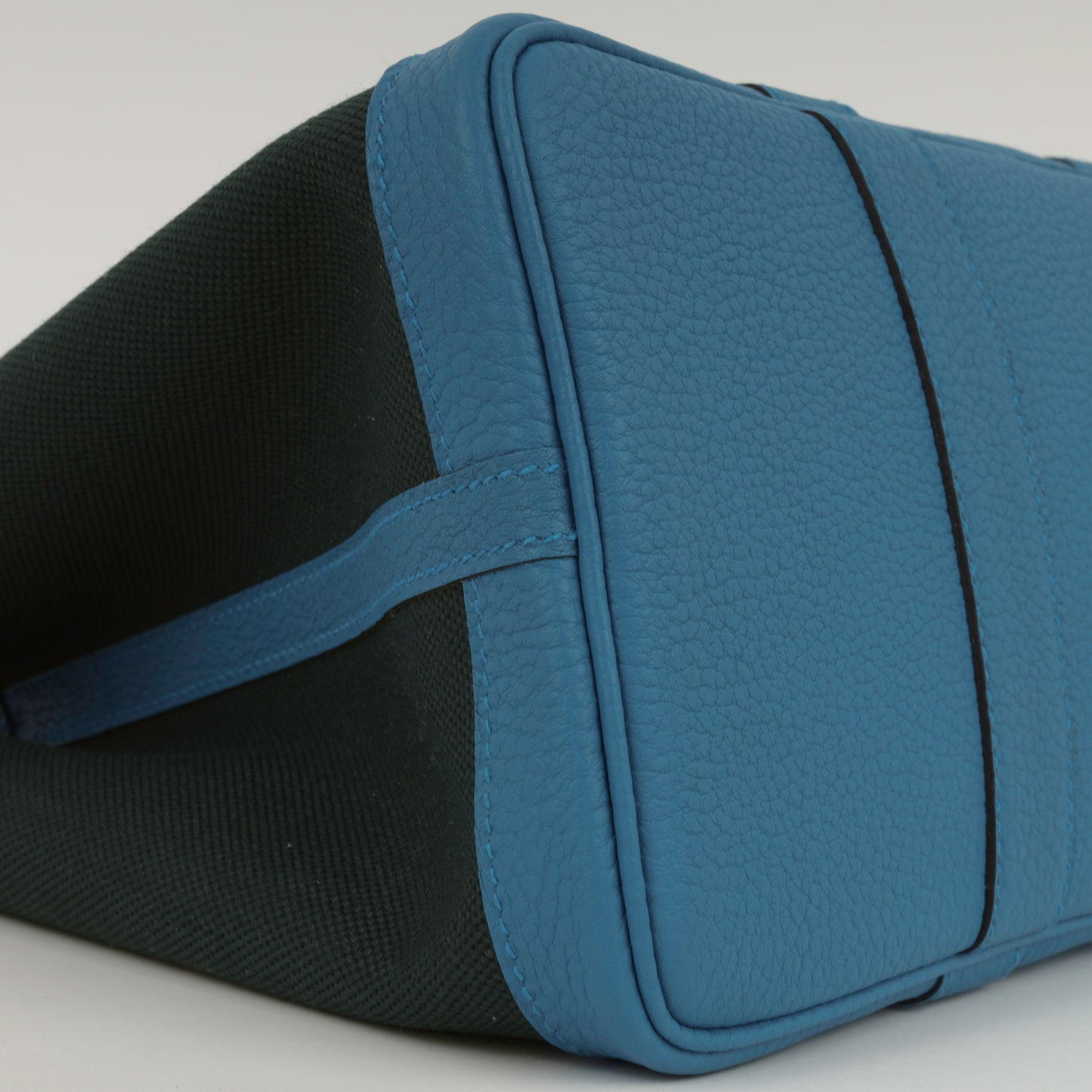 Hermès Garden Party 30 - Bleu Ocean Canvas / Bleu Zanzibar Negonda | Palladium Hardware