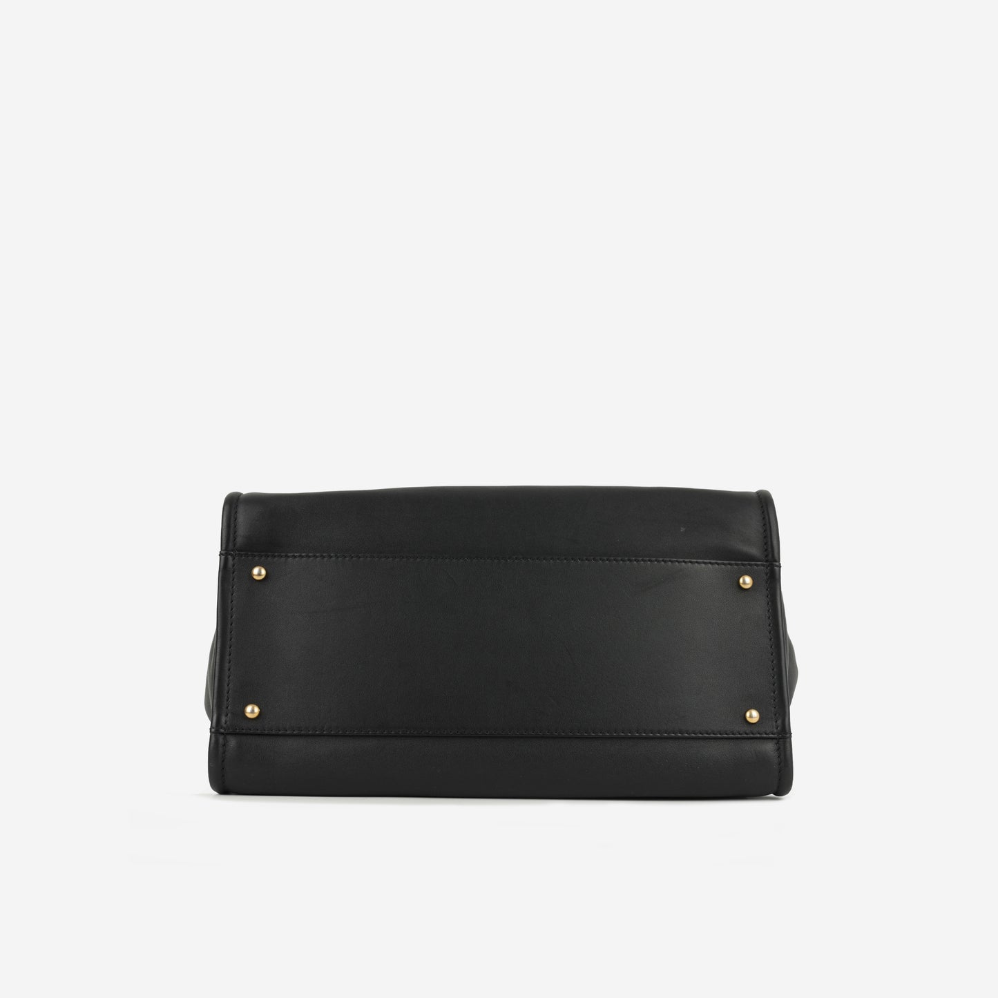 Chanel Large Deauville - Black Lambskin with Multicolor Logo | Antique Gold Hardware