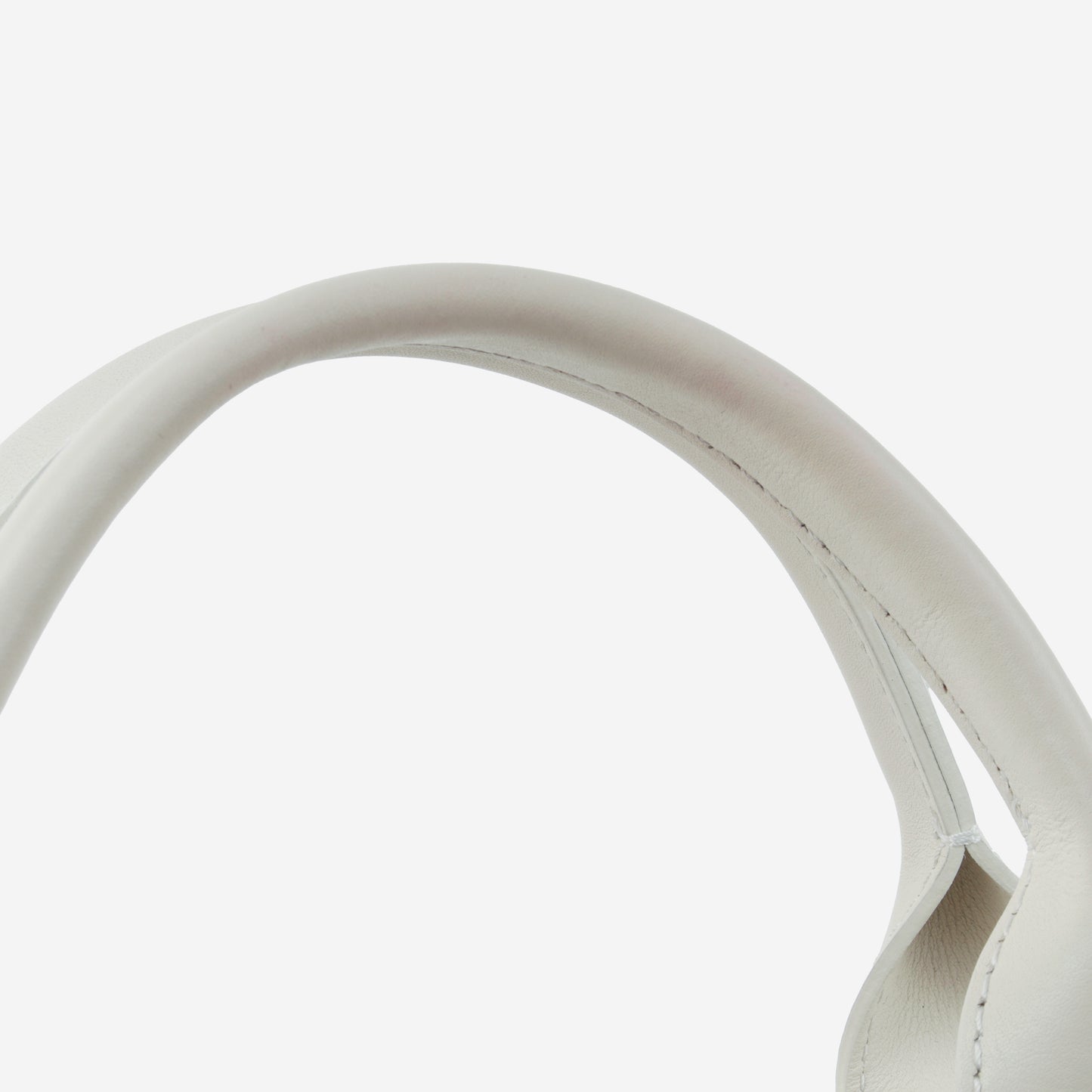 Chanel Large Deauville - White Canvas / Black Stripes | Silver Hardware