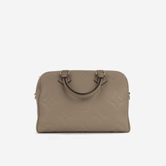 Louis Vuitton Speedy 25 Bandoulieré - Beige Empreinte | Gold Hardware