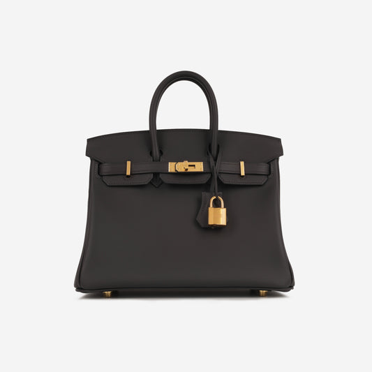 Hermès Birkin 25 - Prunoir Swift | Gold hardware