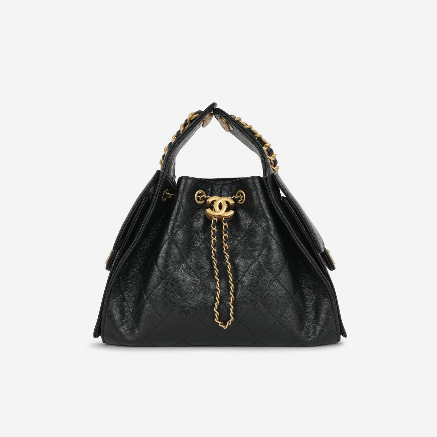 Chanel Small 25 Hobo - Black Caviar | Gold Hardware (2025)