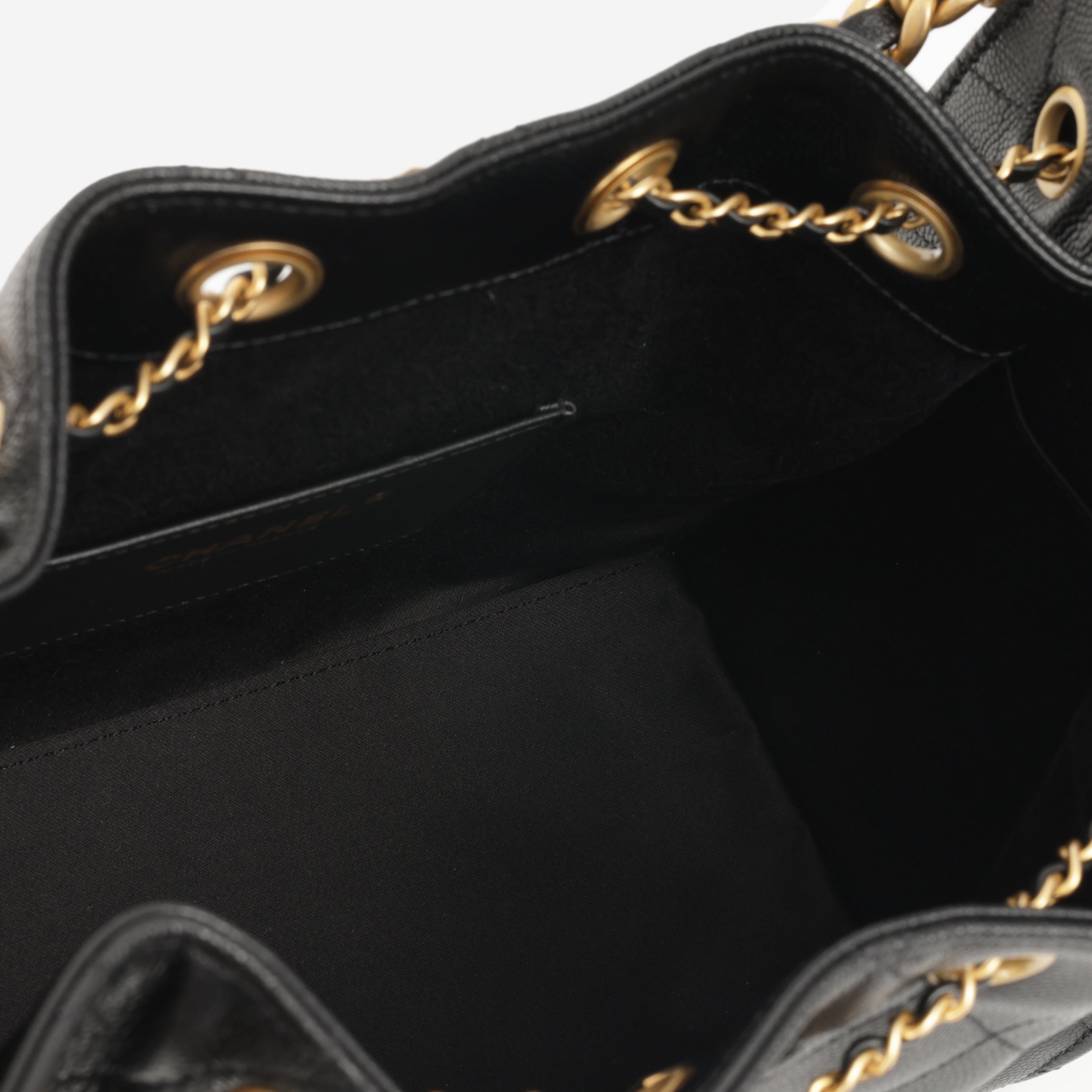 Chanel 25 Small Handbag - Black Caviar Leather | Rare & Sold Out