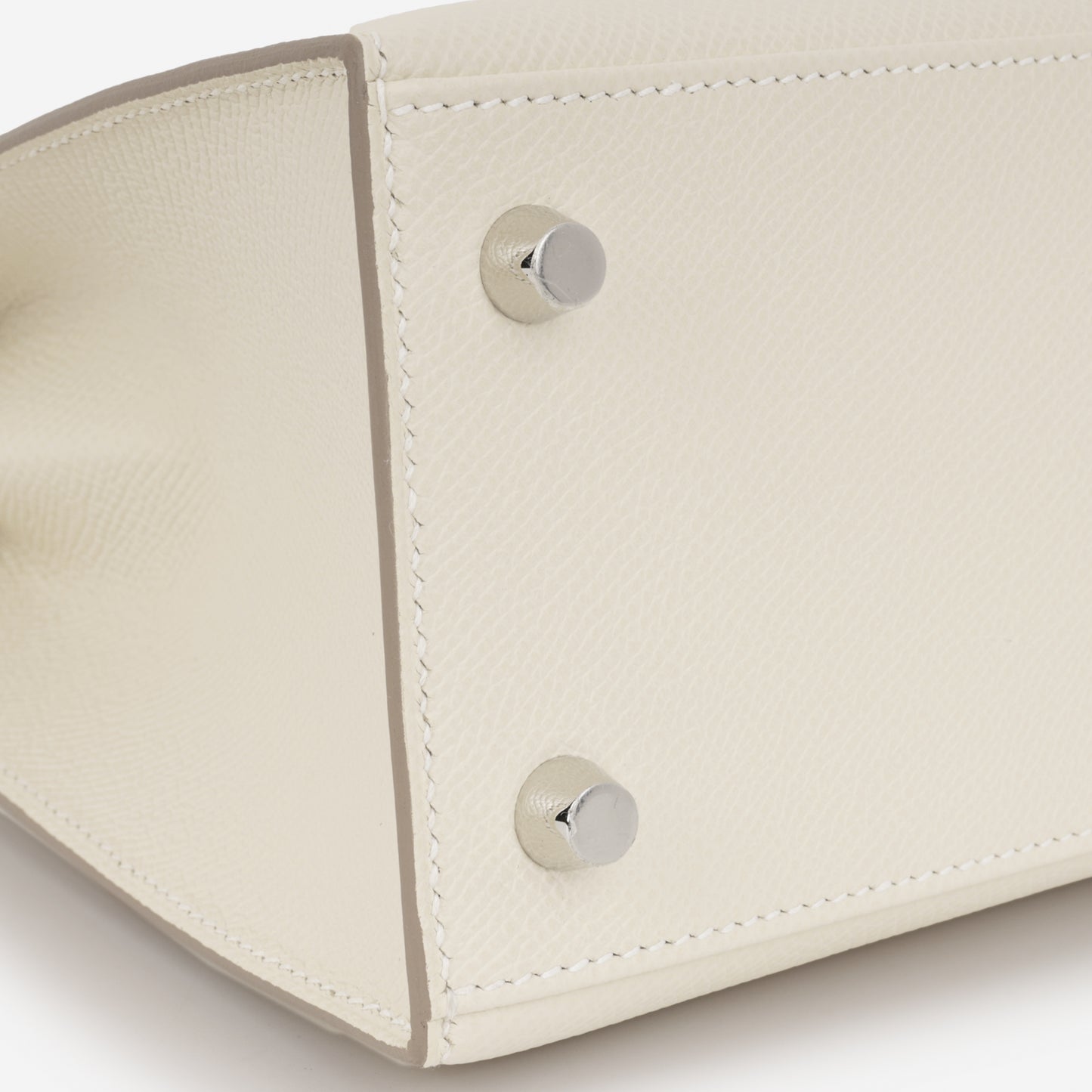 Hermès Kelly 25 - Craie Epsom | Electrum Hardware