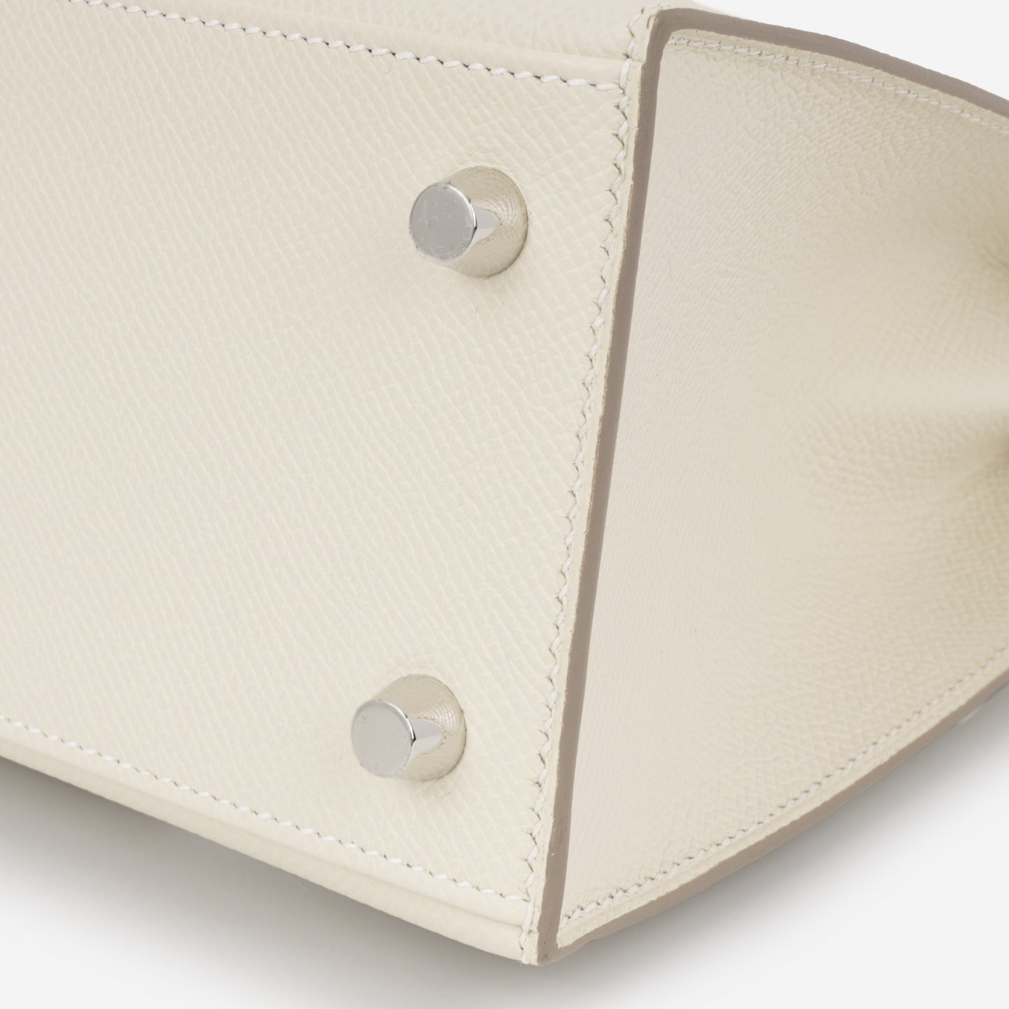 Hermès Kelly 25 - Craie Epsom | Electrum Hardware