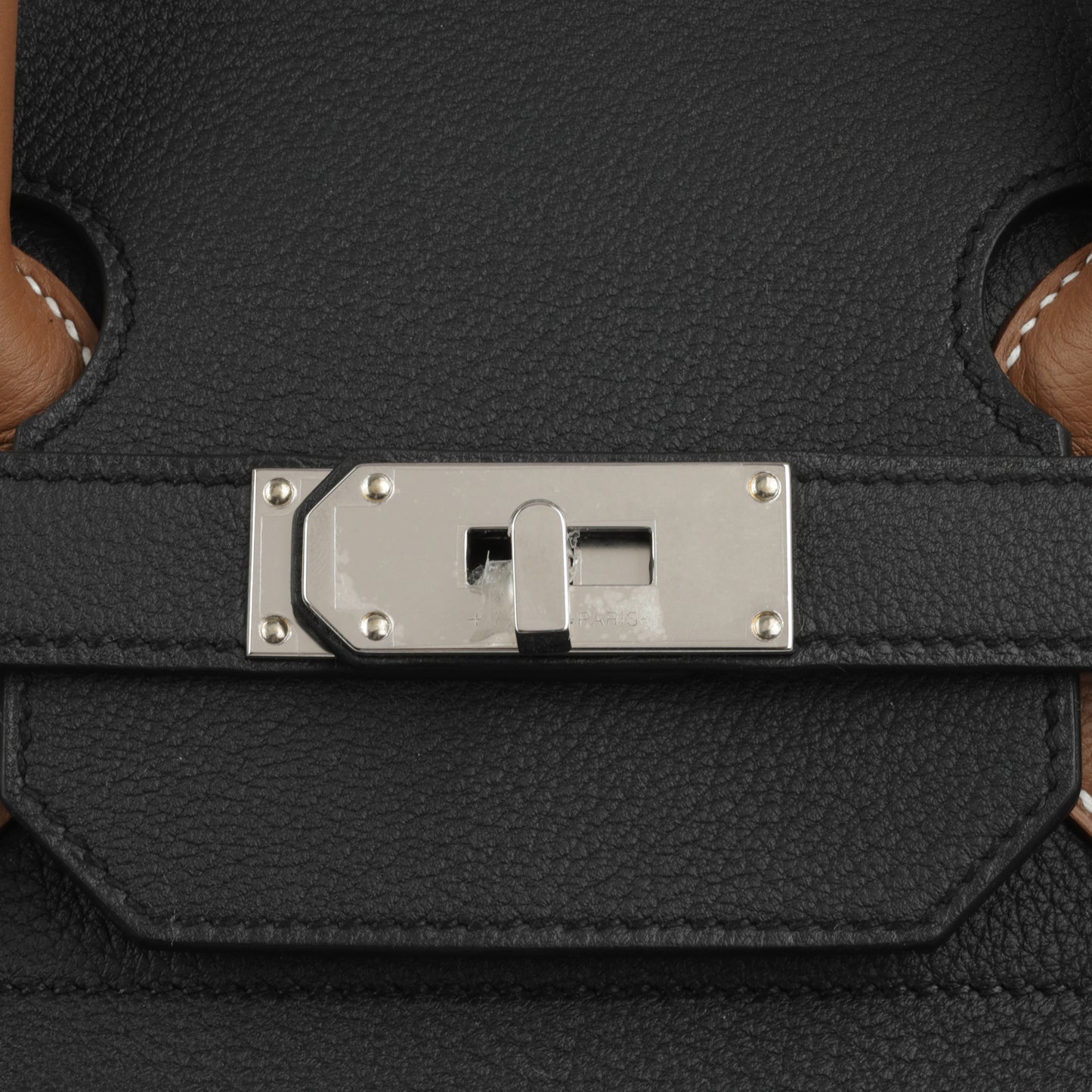 Hermès Hac 40 Multicolore - Noir/Gold Togo | Palladium Hardware