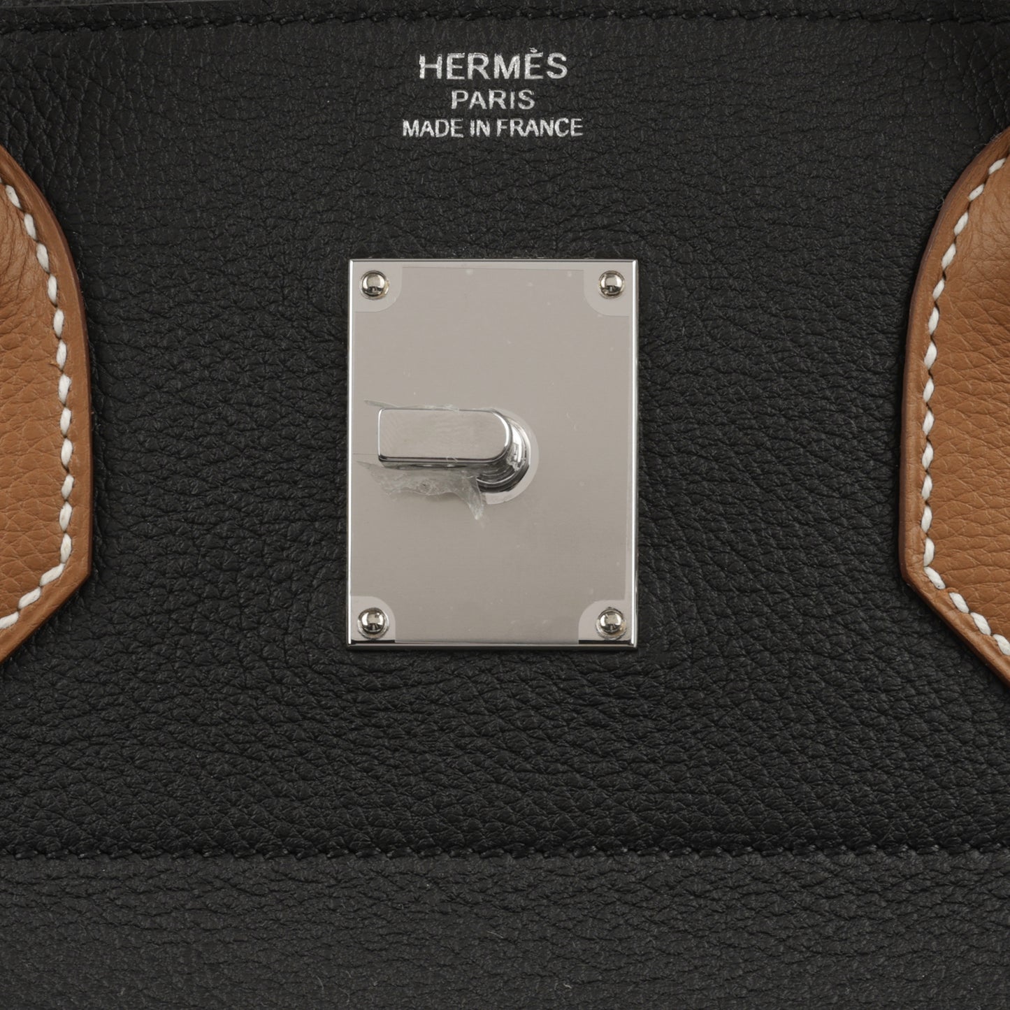 Hermès Hac 40 Multicolore - Noir/Gold Togo | Palladium Hardware