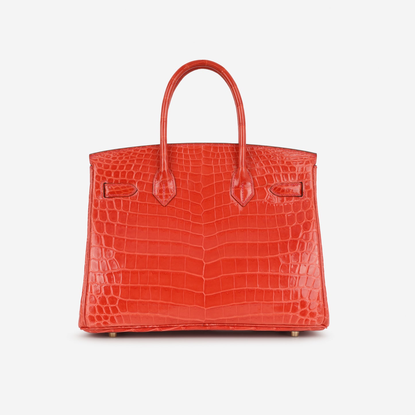 Hermès Birkin 30 - Geranium Crocodile Niloticus | Gold Hardware