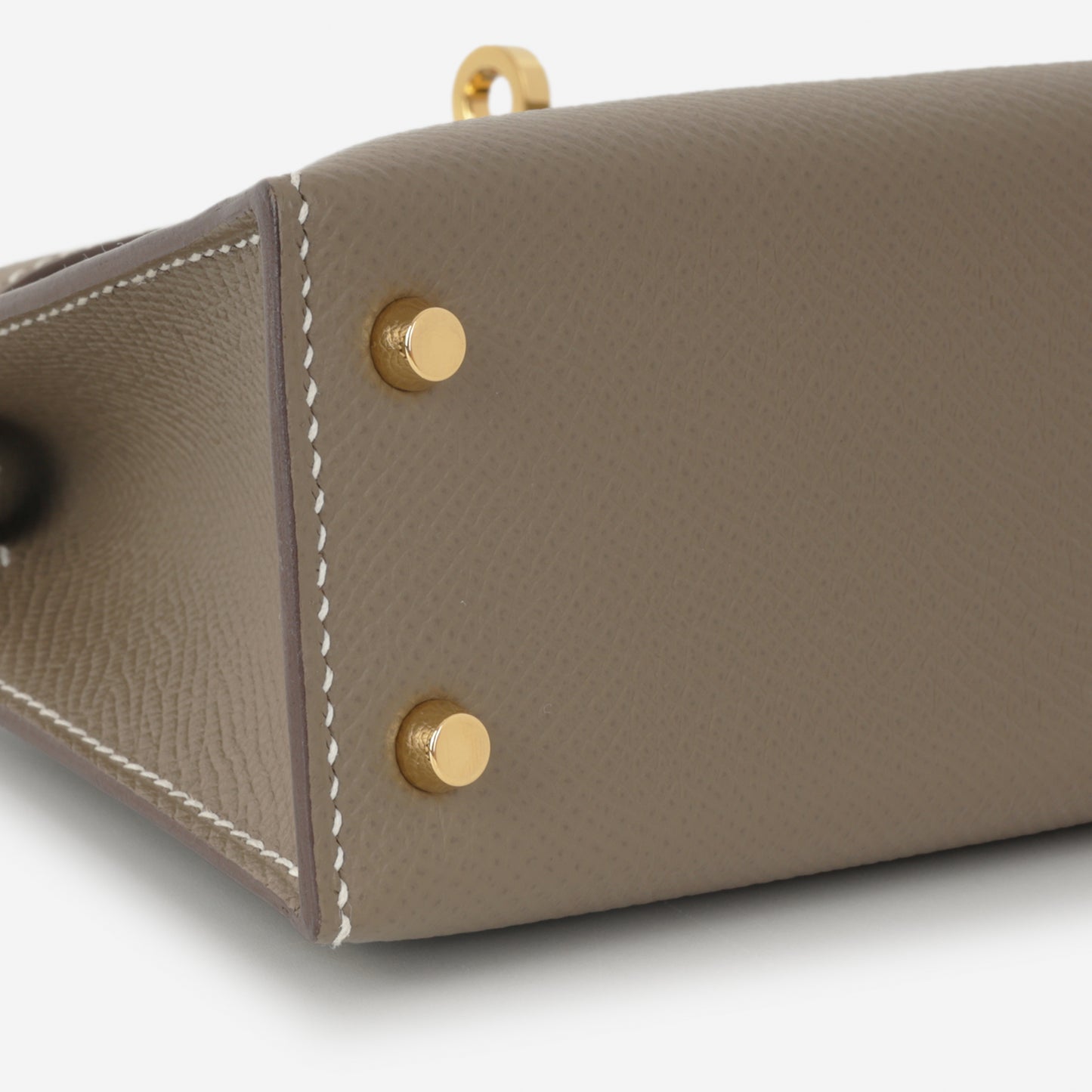Hermès Mini Kelly - Etoupe Epsom | Gold Hardware