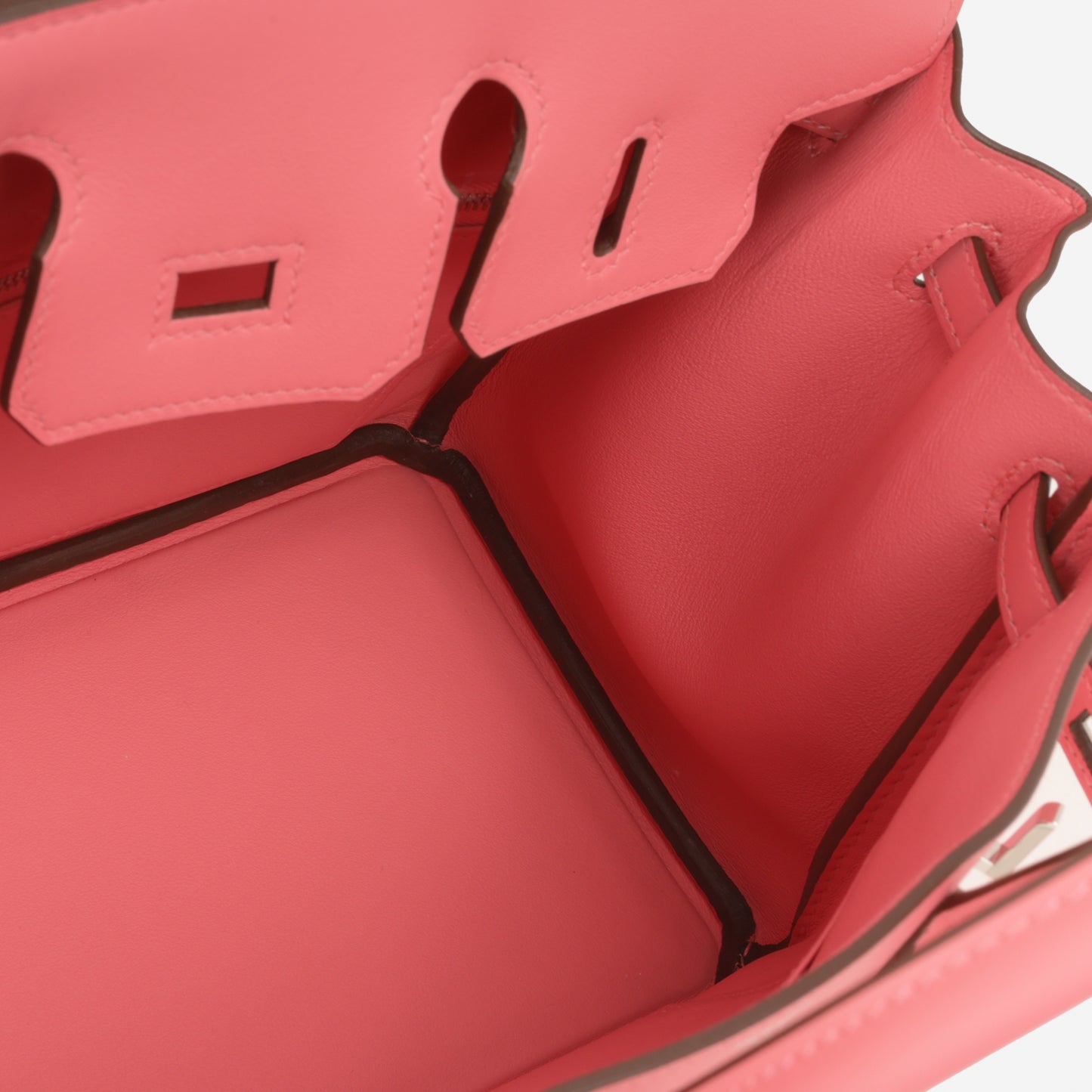 Hermès Birkin 25 - Rose Azalee Swift | Palladium Hardware