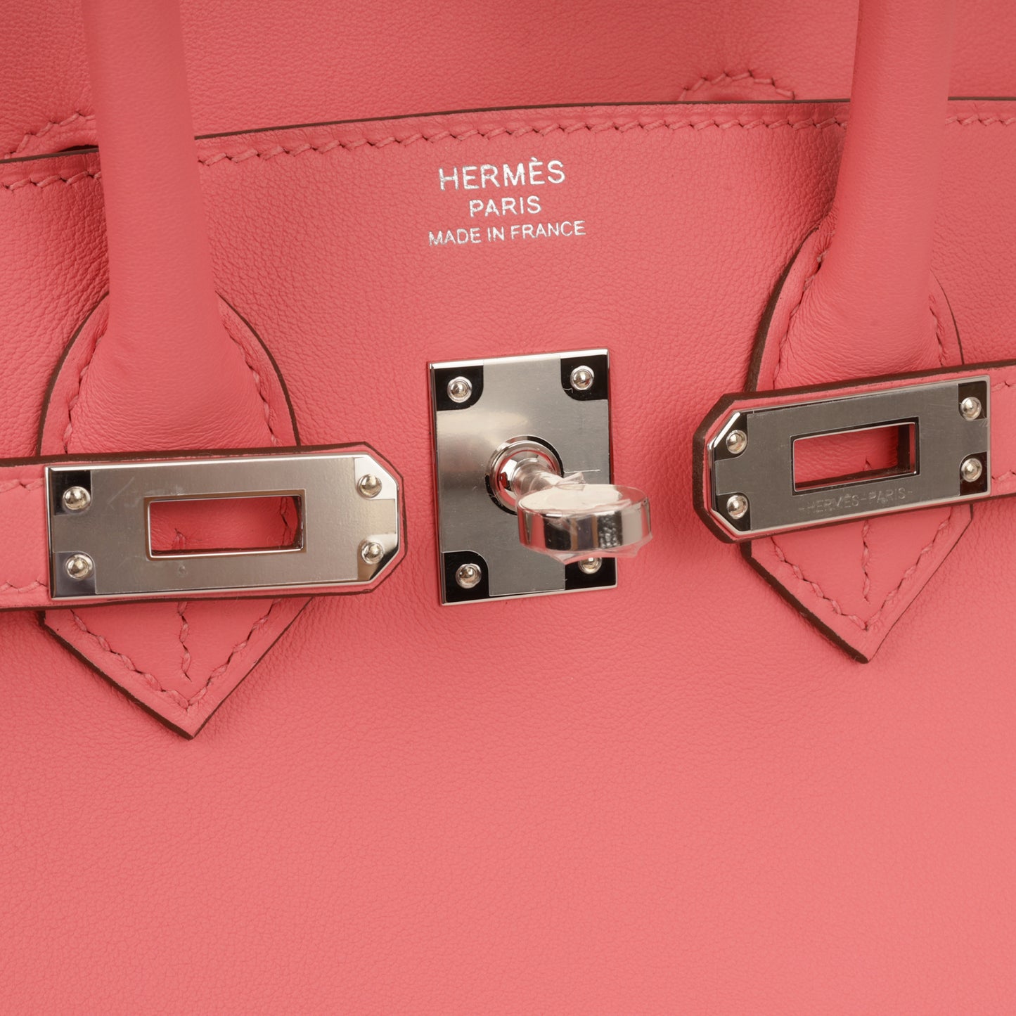 Hermès Birkin 25 - Rose Azalee Swift | Palladium Hardware