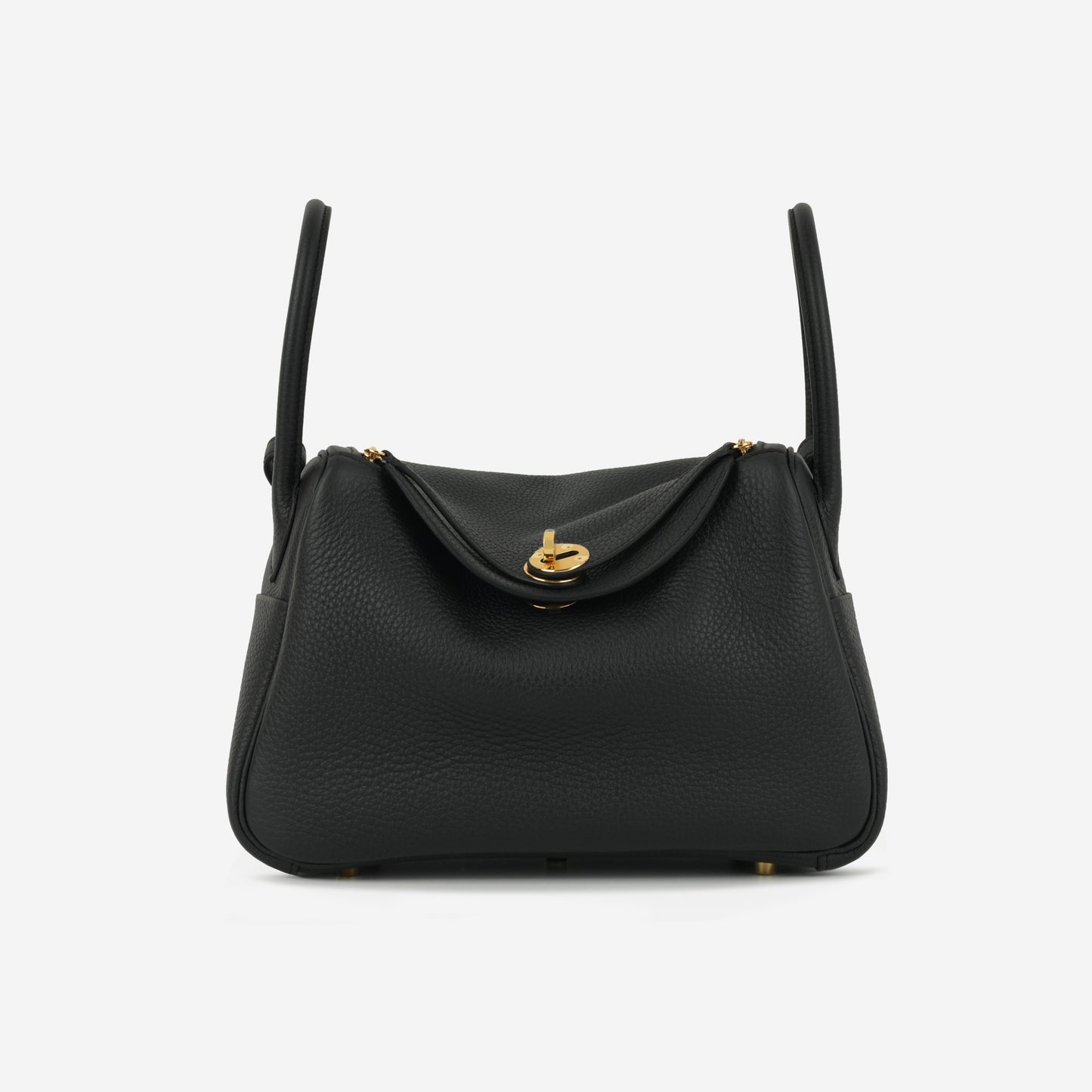 Hermès Lindy 26 - Noir Clemence | Gold Hardware