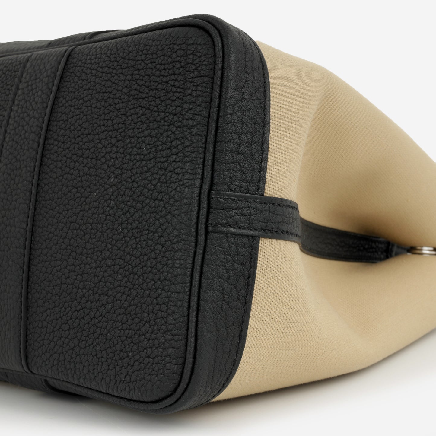 Hermès Garden Party 30 - Trench Canvas / Noir Negonda | Palladium Hardware