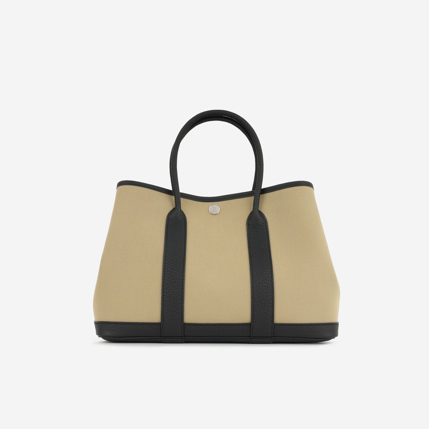 Hermès Garden Party 30 - Trench Canvas / Noir Negonda | Palladium Hardware