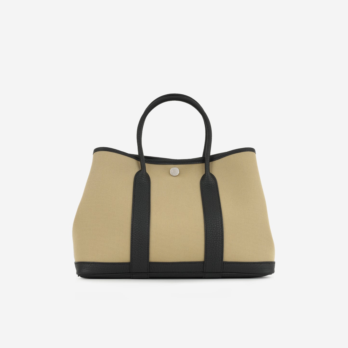 Hermès Garden Party 30 - Trench Canvas / Noir Negonda | Palladium Hardware