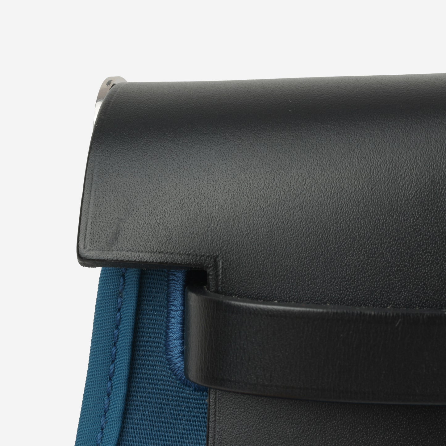 Hermès Herbag 31 - Bleu Outremer / Black Hunter | Palladium Hardware