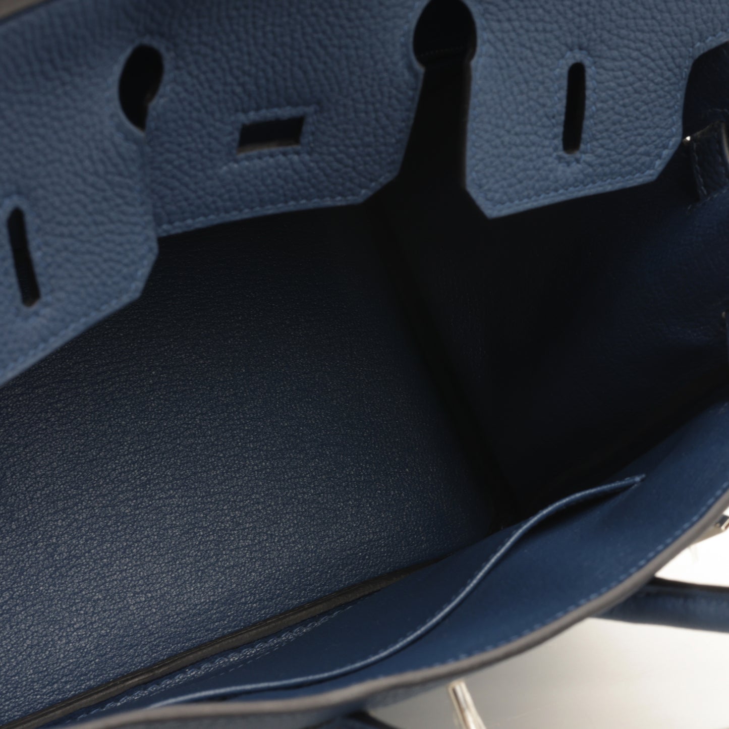 Hermès Birkin 25 - Blue Tie Togo | Palladium Hardware