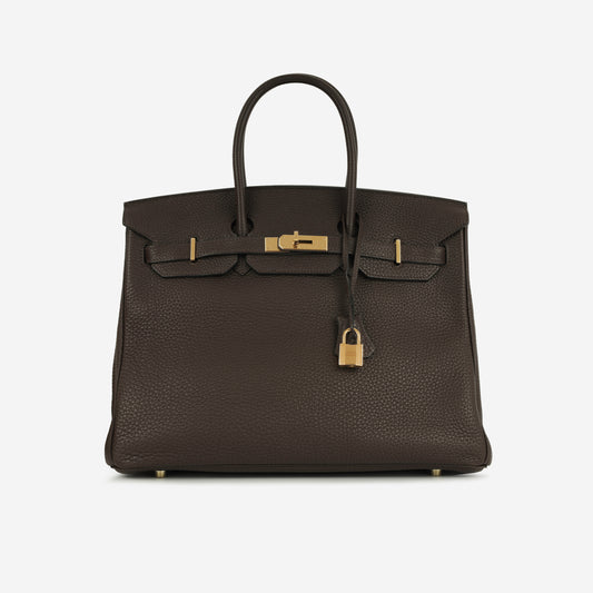 Hermès Birkin 35 - Chocolate Togo | Gold Hardware