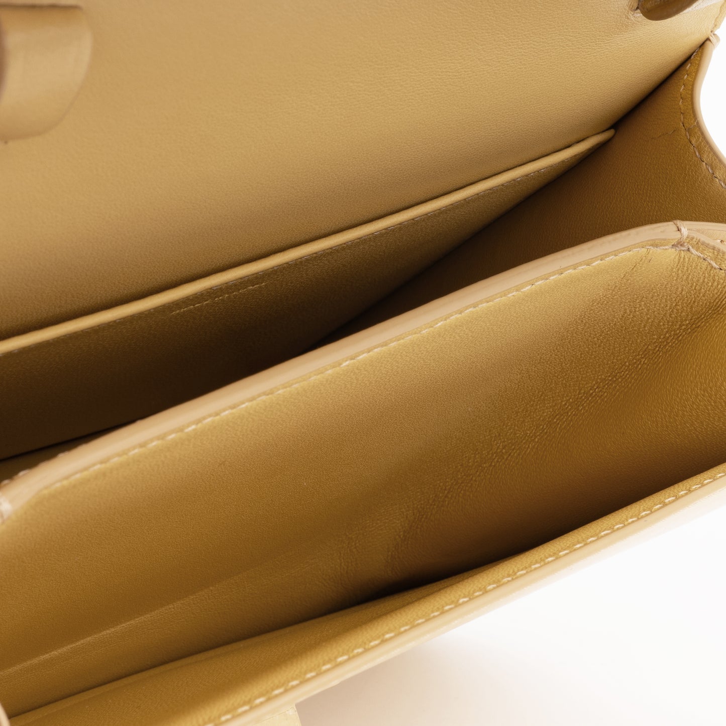 Celine Teen Classic Box Bag - Spring Yellow | Antique Gold Hardware