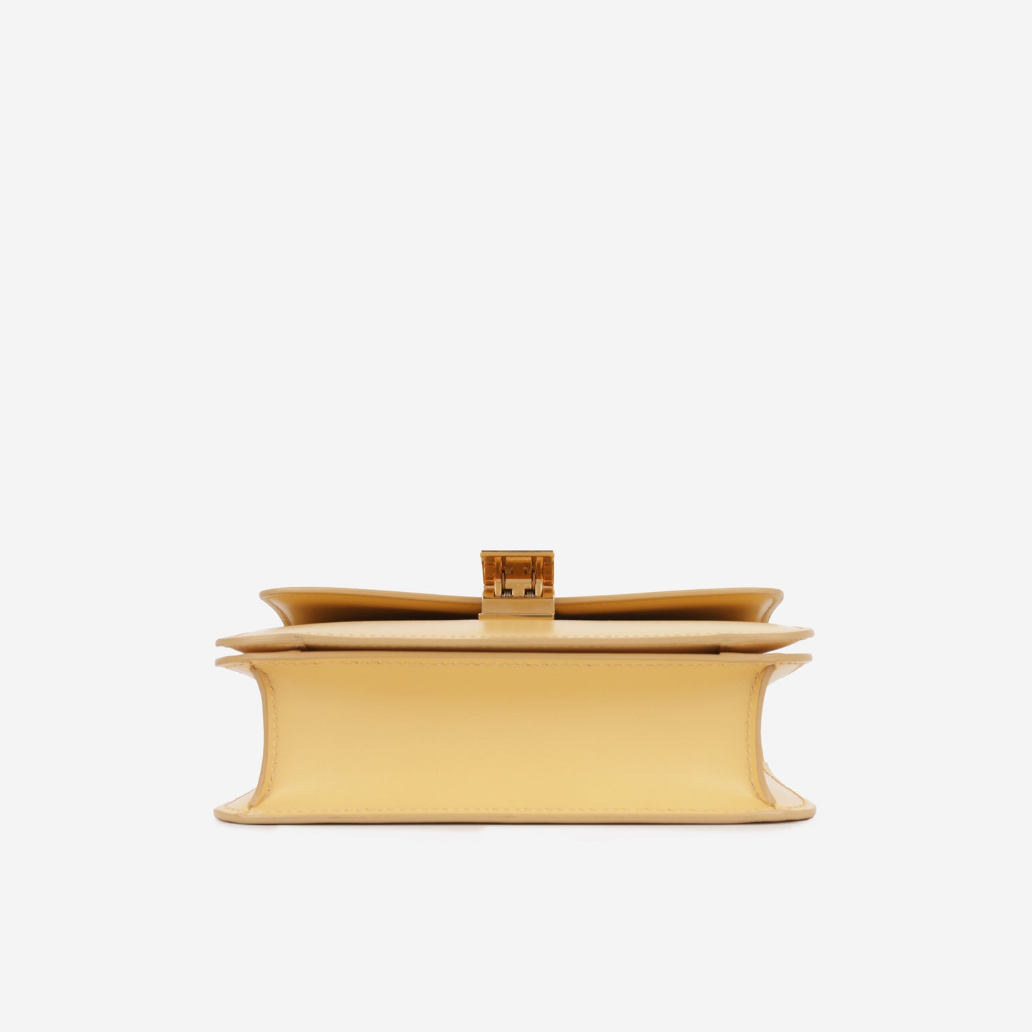 Celine Teen Classic Box Bag - Spring Yellow | Antique Gold Hardware