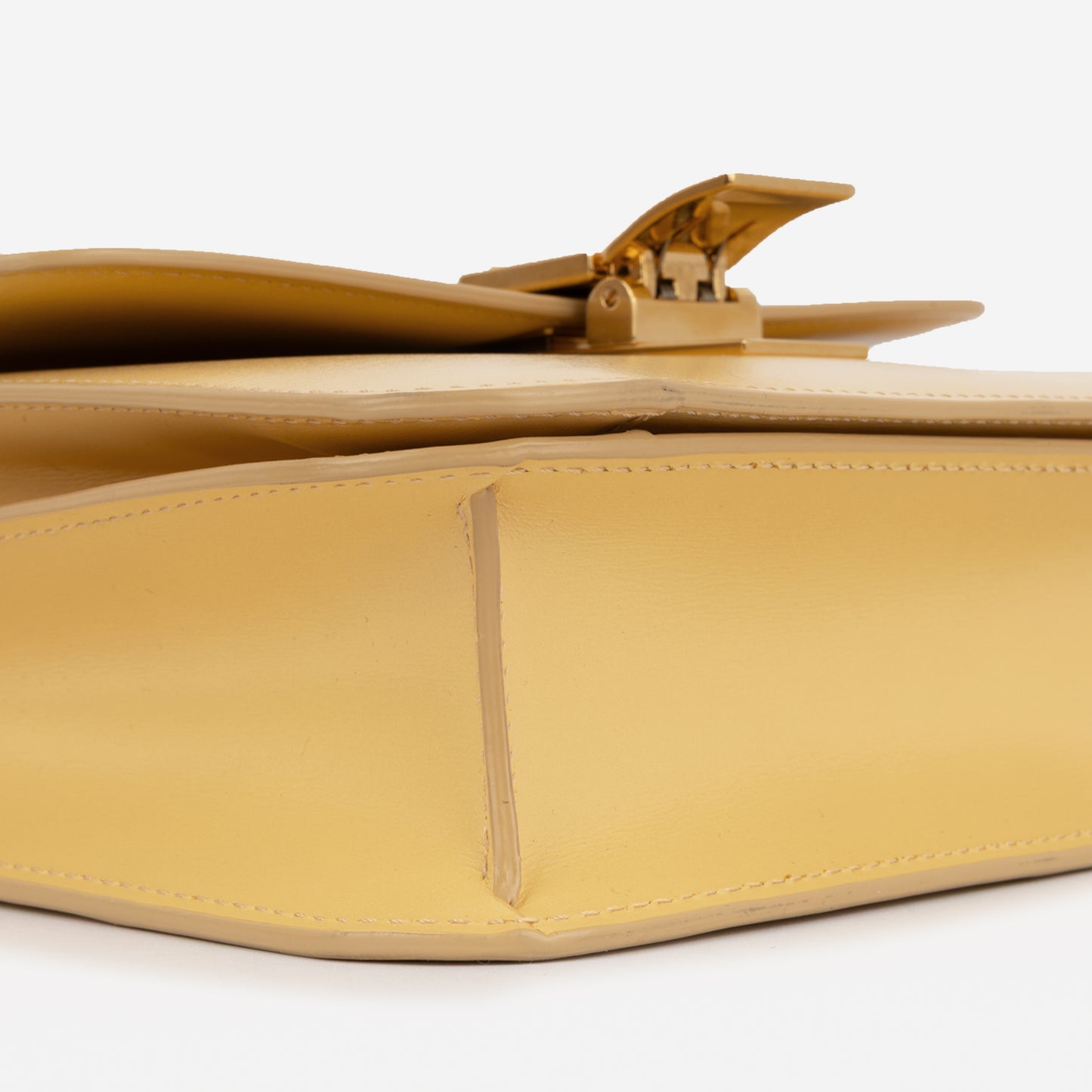 Celine Teen Classic Box Bag - Spring Yellow | Antique Gold Hardware