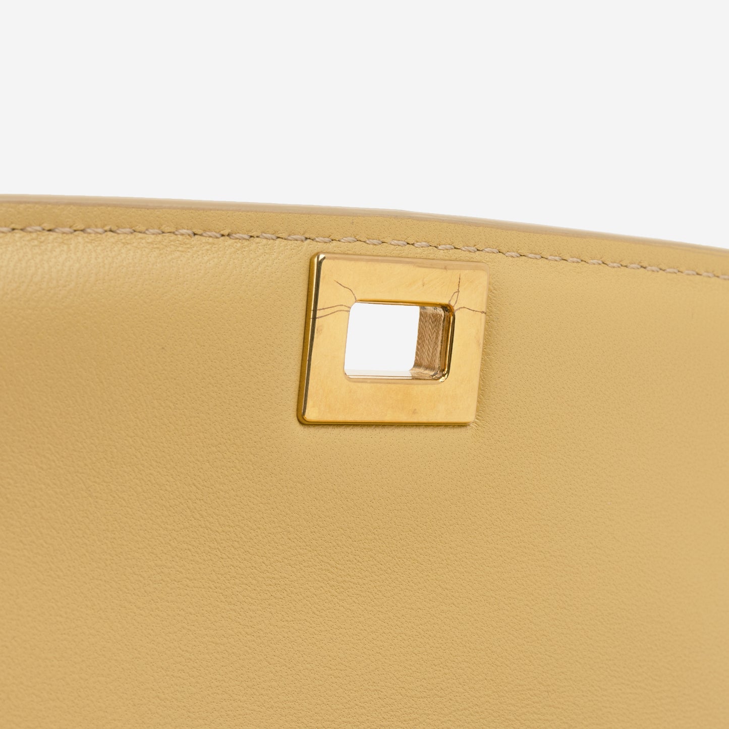 Celine Teen Classic Box Bag - Spring Yellow | Antique Gold Hardware