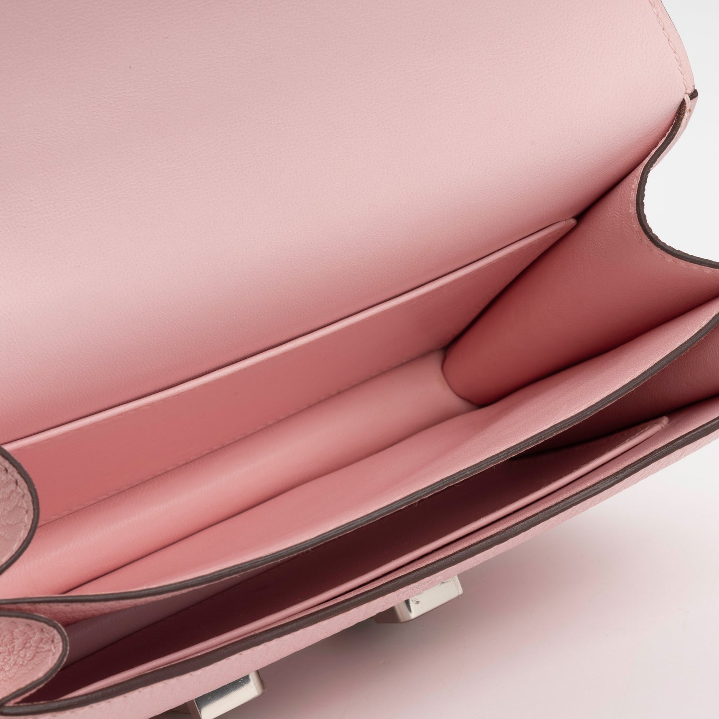 Hermès Constance 18 - Rose Sakura Chevre Mysore | Palladium Hardware