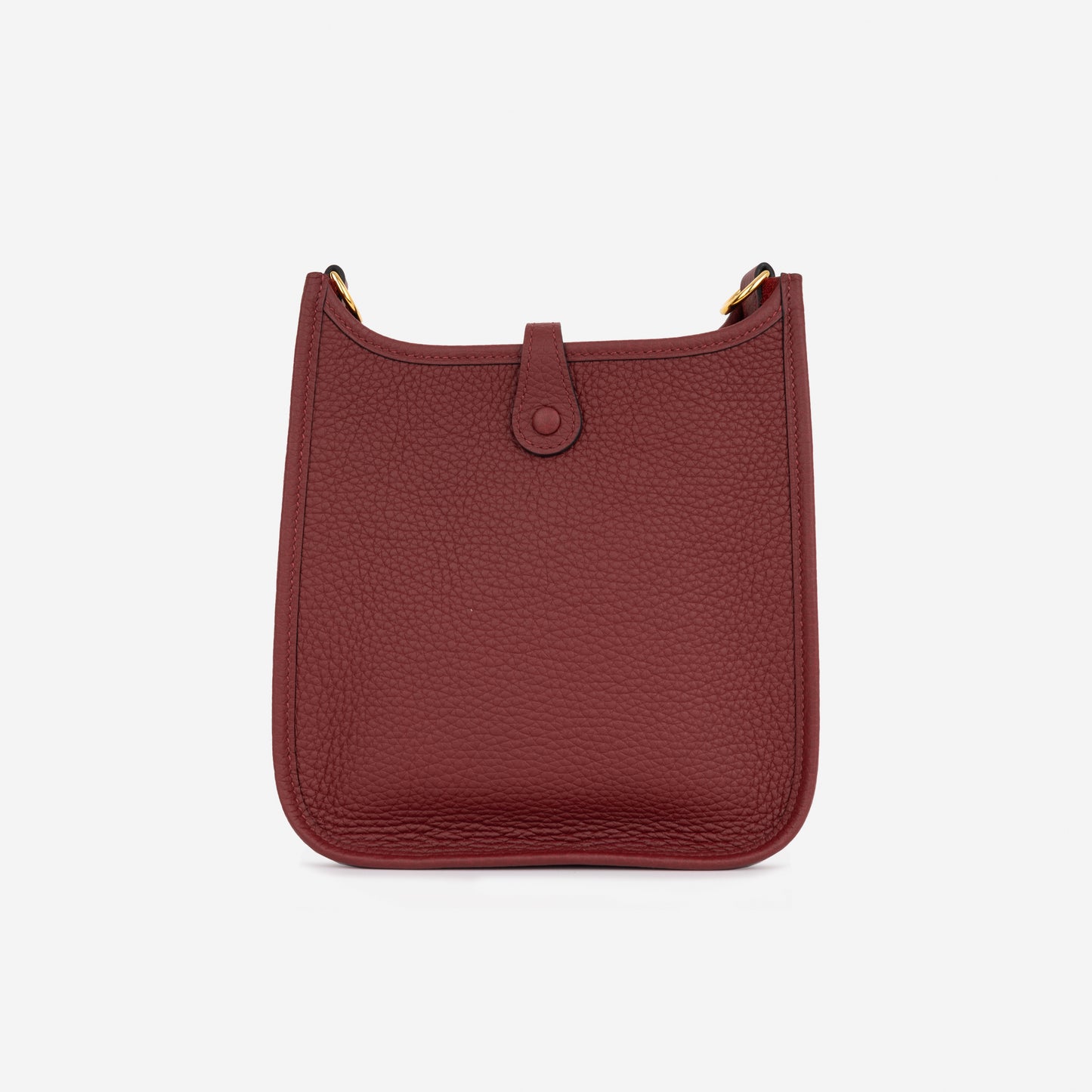 Hermès Evelyne TPM - Rouge H Clemence | Gold Hardware
