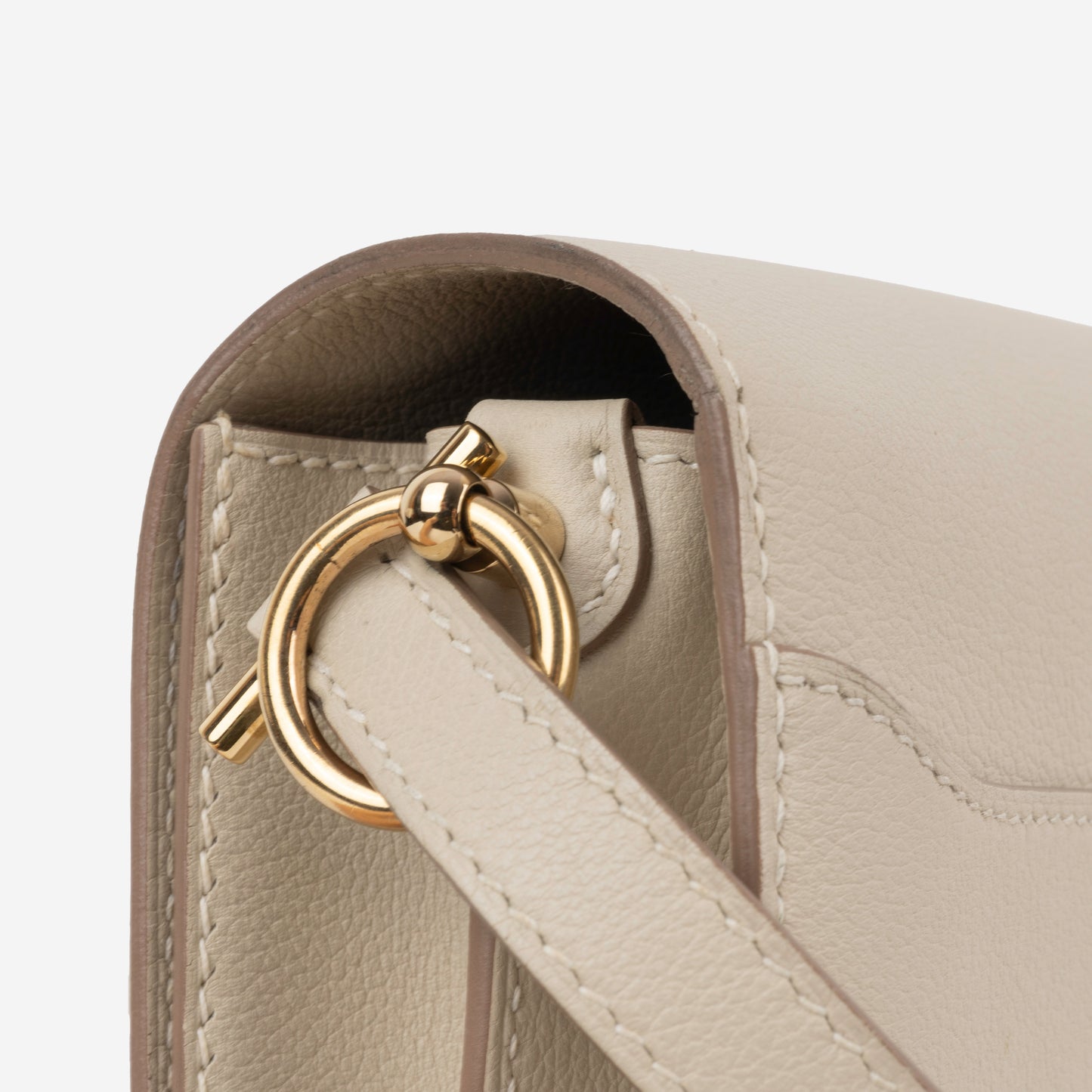 Hermès Roulis 23 - Beton Evercolor | Gold Hardware