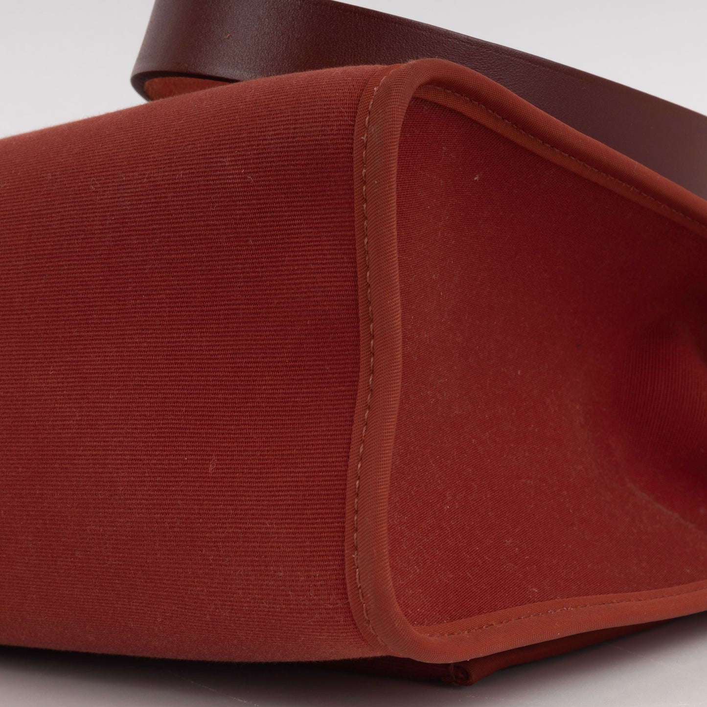 Hermès Herbag 31 - Rouge H Canvas / Hunter | Palladium Hardware