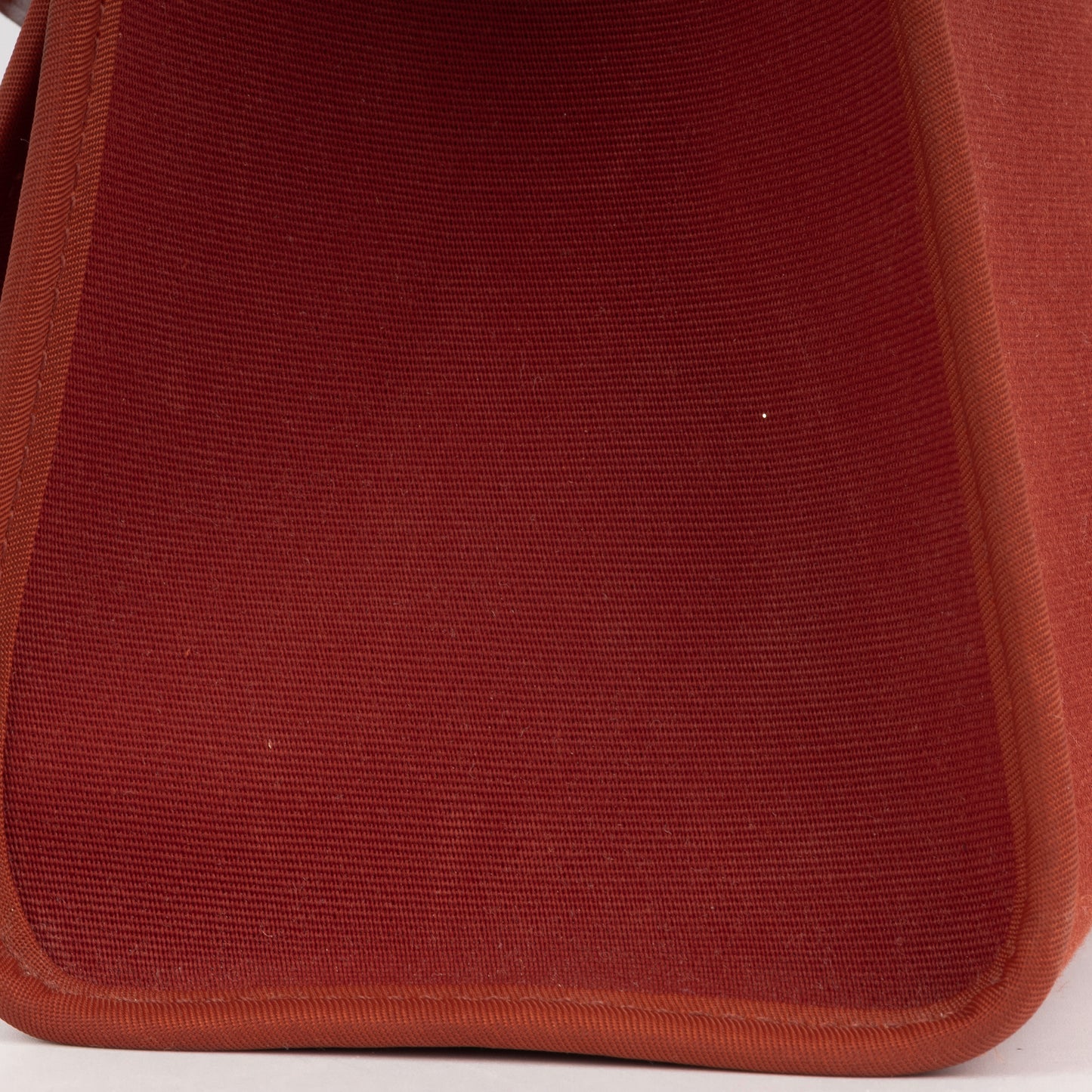 Hermès Herbag 31 - Rouge H Canvas / Hunter | Palladium Hardware