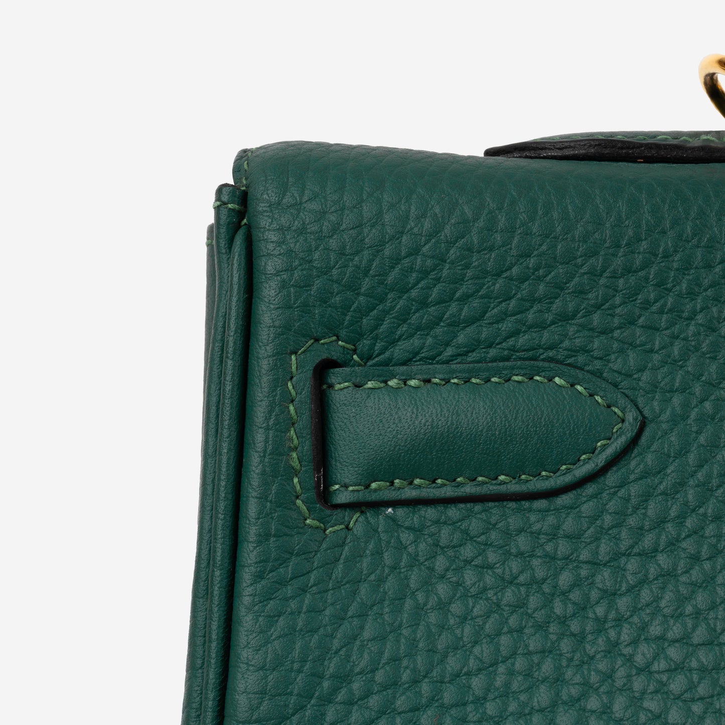 Hermès Kelly 35 - Malachite Clemence | Gold Hardware
