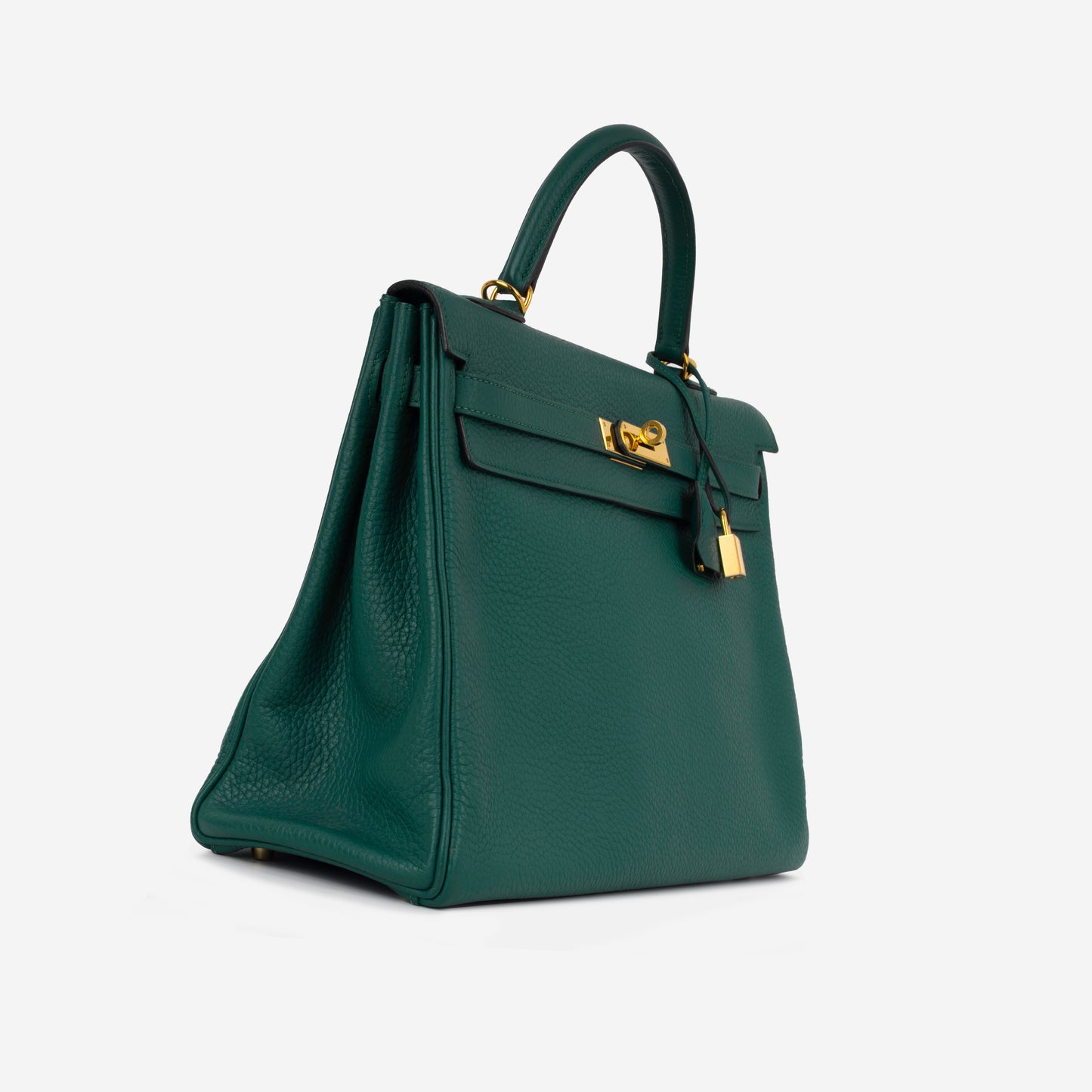 Hermès Kelly 35 - Malachite Clemence | Gold Hardware