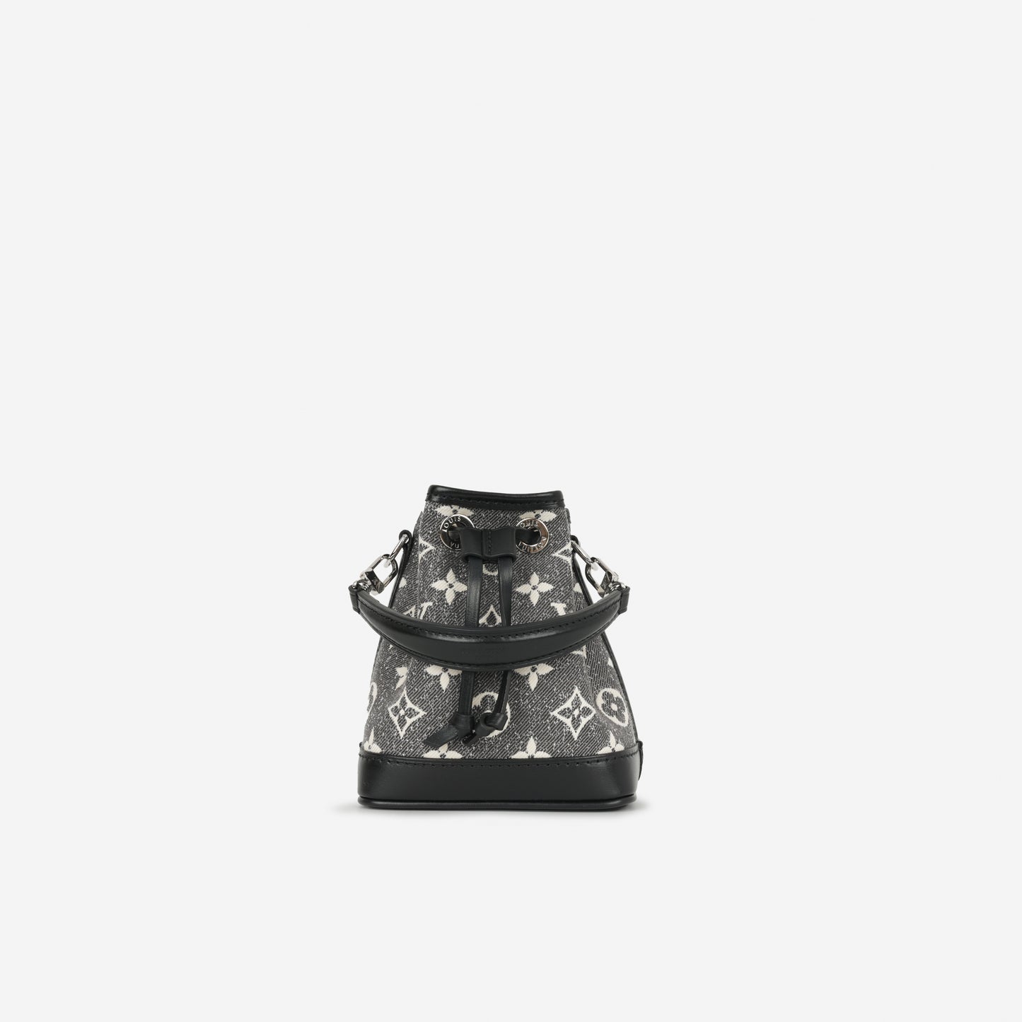 Louis Vuitton Nano Néo Bag - Grey/Black Monogram | Silver Hardwarwe