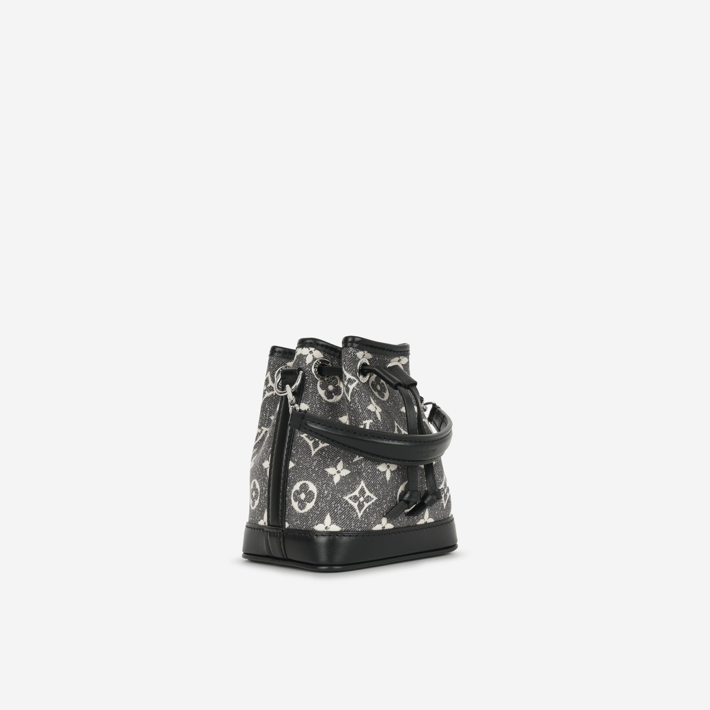 Louis Vuitton Nano Néo Bag - Grey/Black Monogram | Silver Hardwarwe