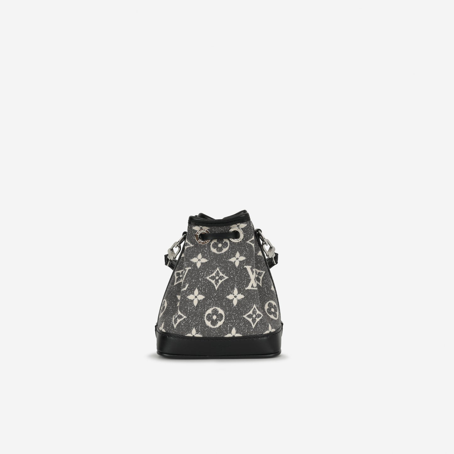 Louis Vuitton Nano Néo Bag - Grey/Black Monogram | Silver Hardwarwe