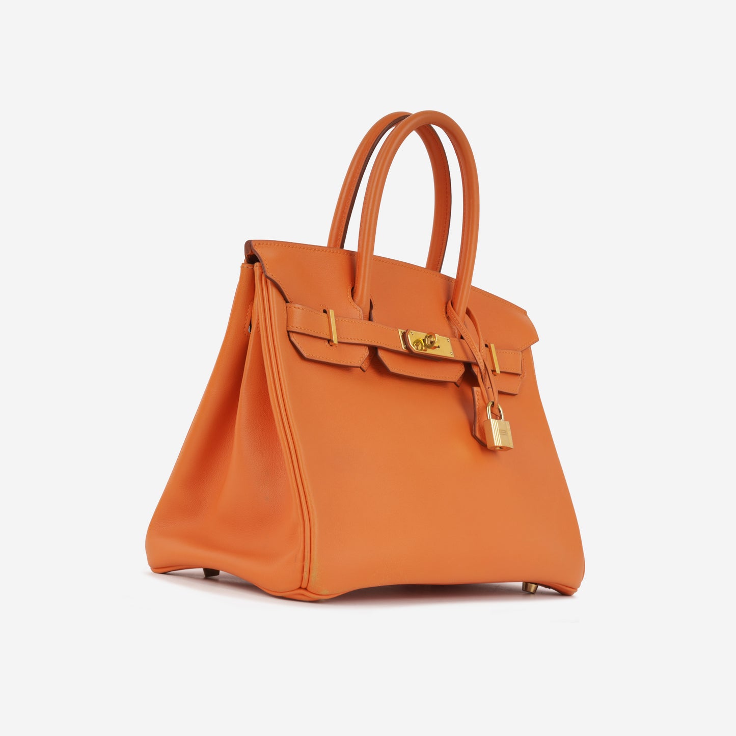 Hermès Vintage Birkin 30 - Orange Gulliver | Gold Hardware