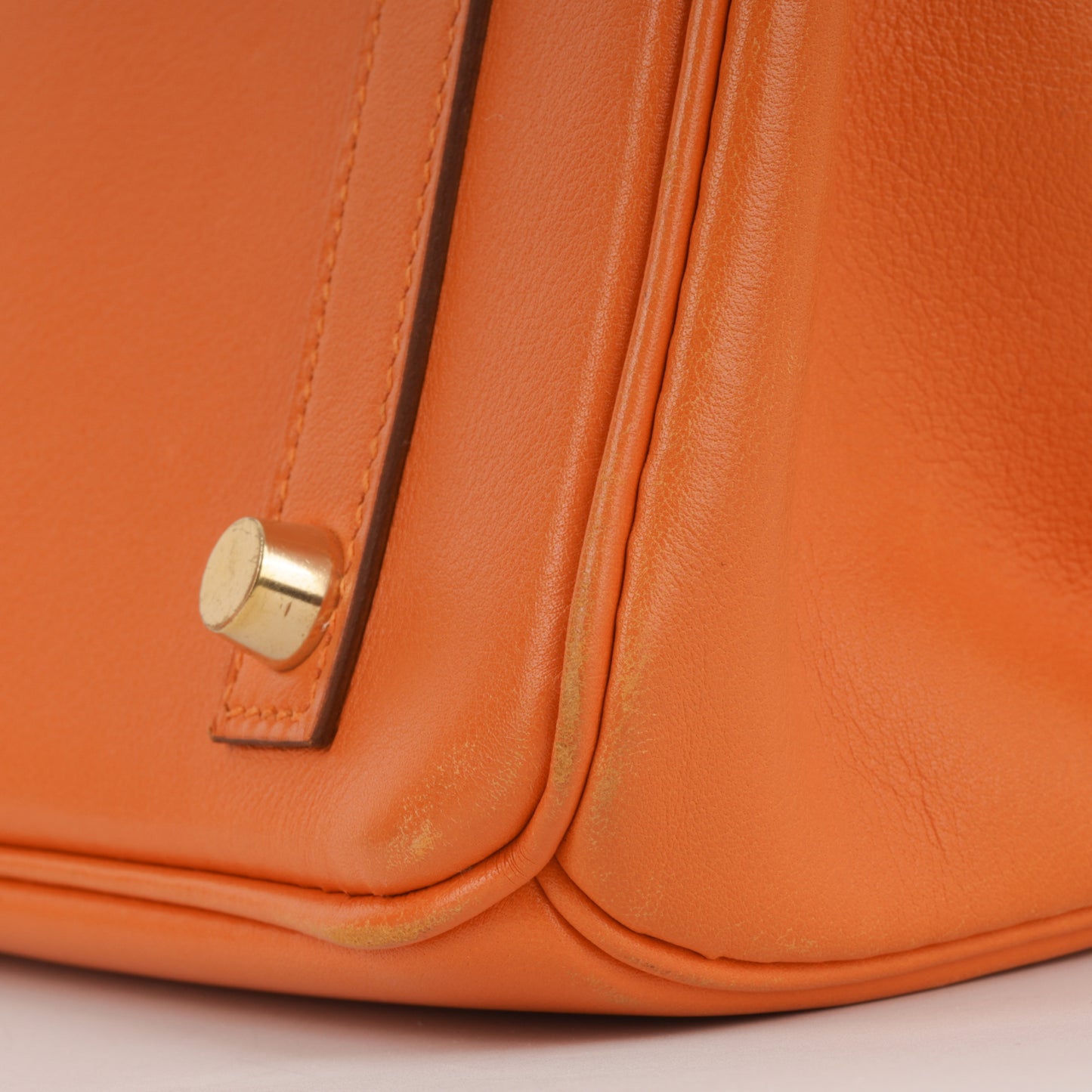 Hermès Vintage Birkin 30 - Orange Gulliver | Gold Hardware