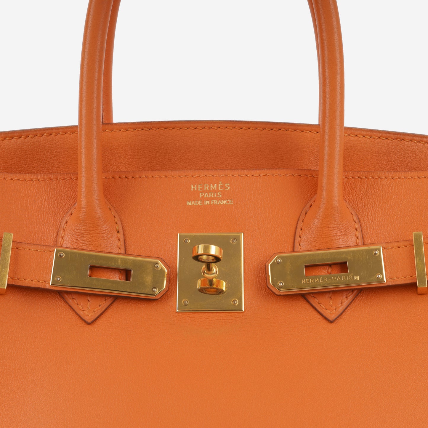 Hermès Vintage Birkin 30 - Orange Gulliver | Gold Hardware