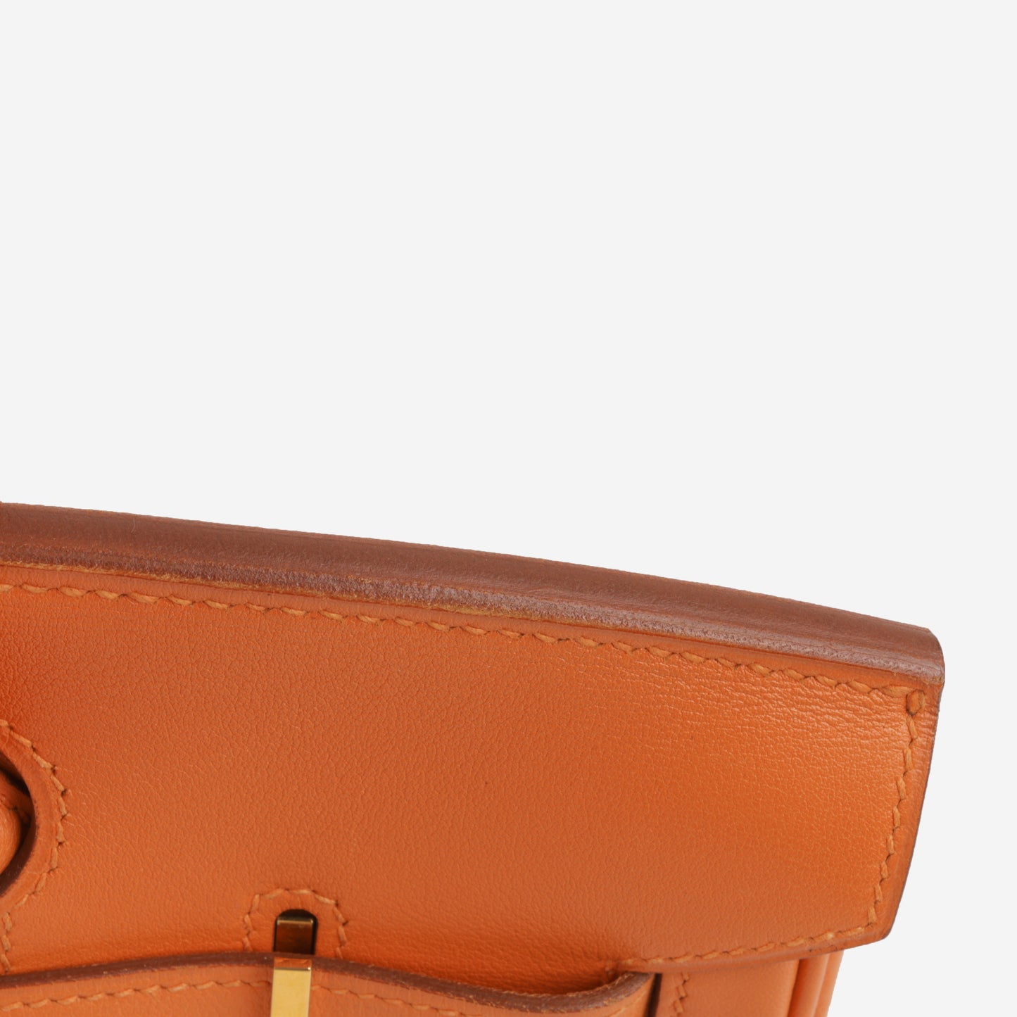 Hermès Vintage Birkin 30 - Orange Gulliver | Gold Hardware