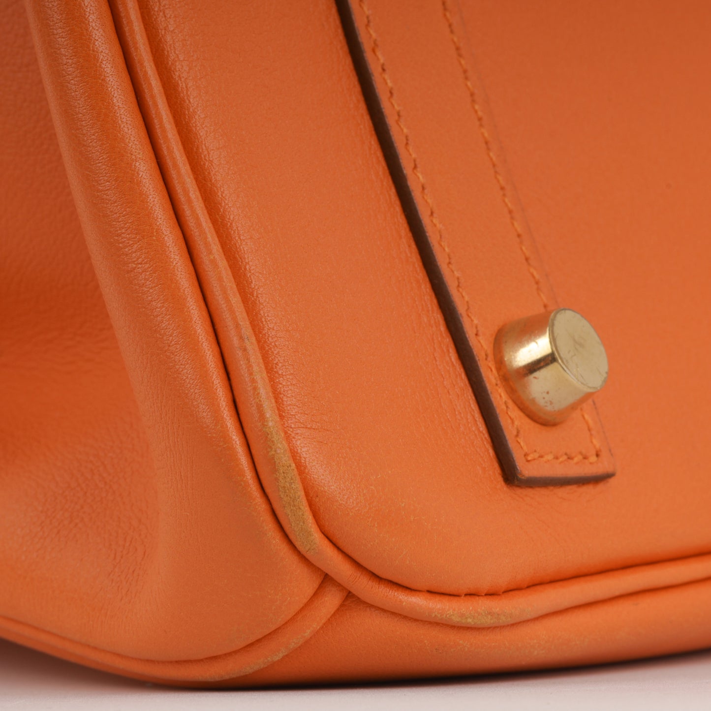 Hermès Vintage Birkin 30 - Orange Gulliver | Gold Hardware