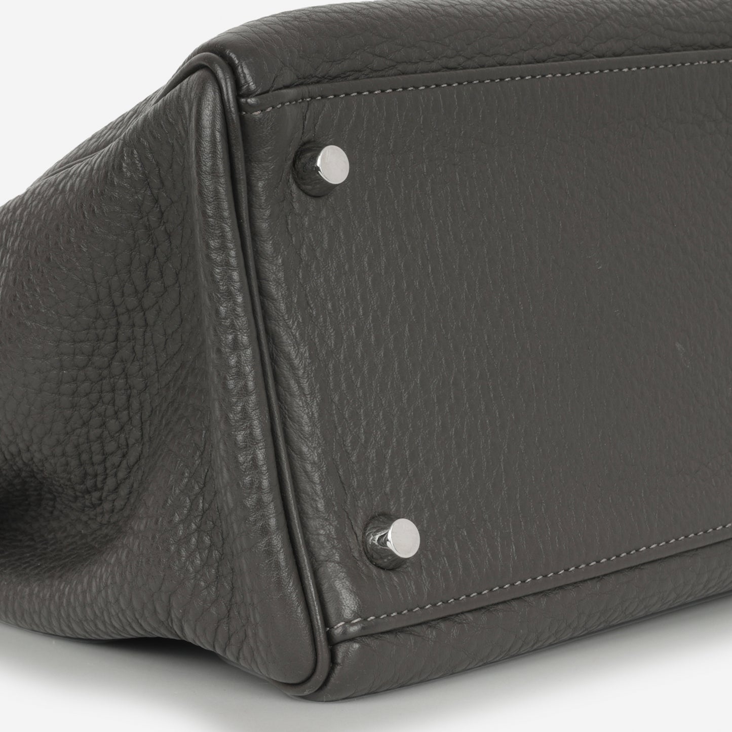 Hermès Kelly 35 - Graphite Clemence | Palladium Hardware