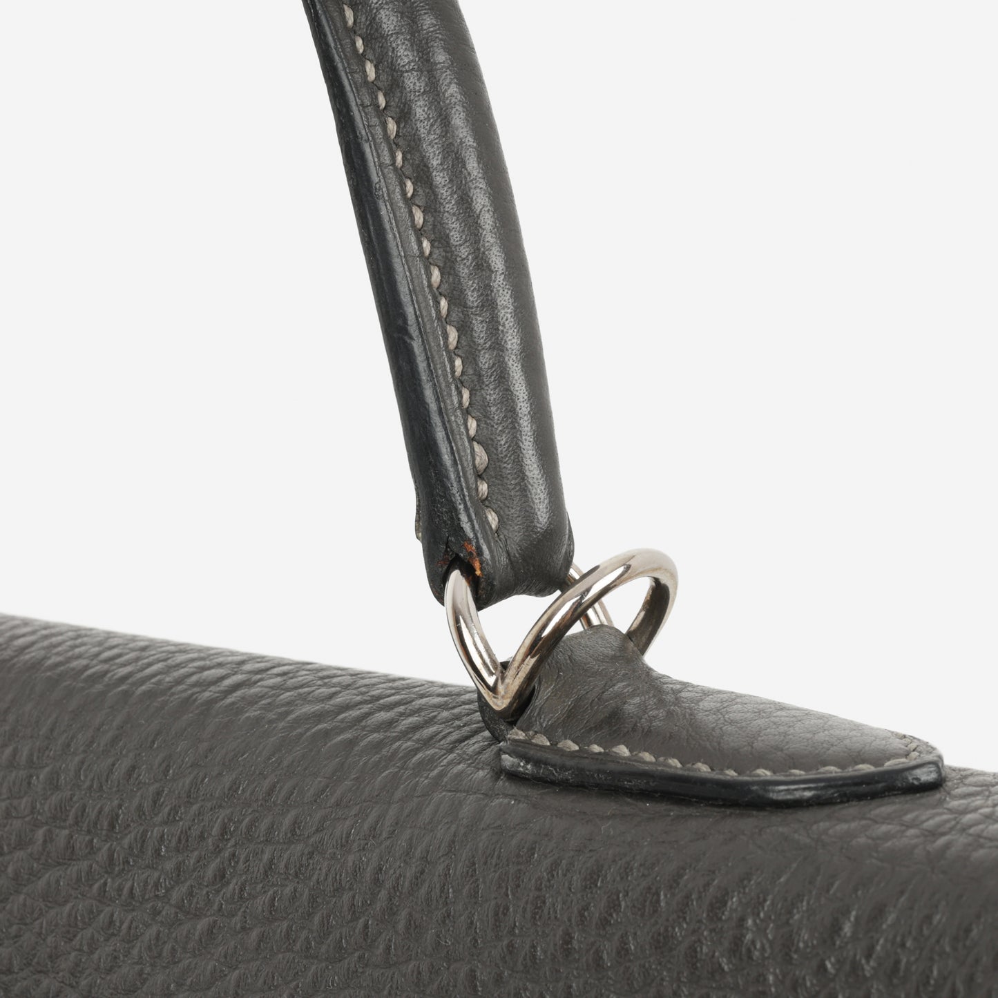 Hermès Kelly 35 - Graphite Clemence | Palladium Hardware
